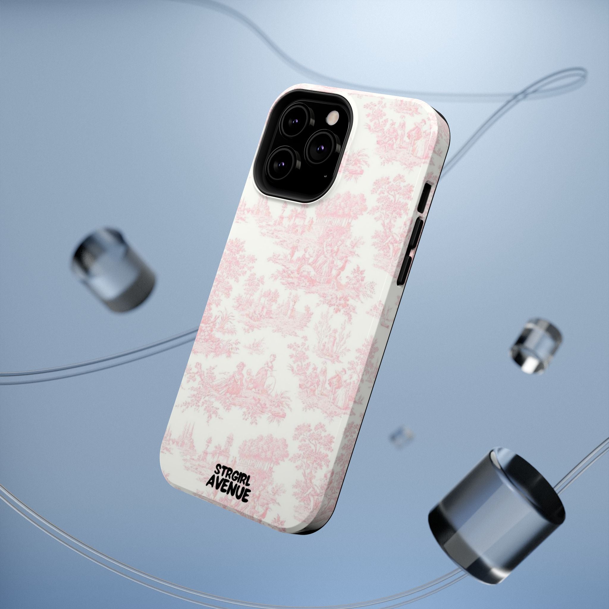 “Pink gardens” protective phone case