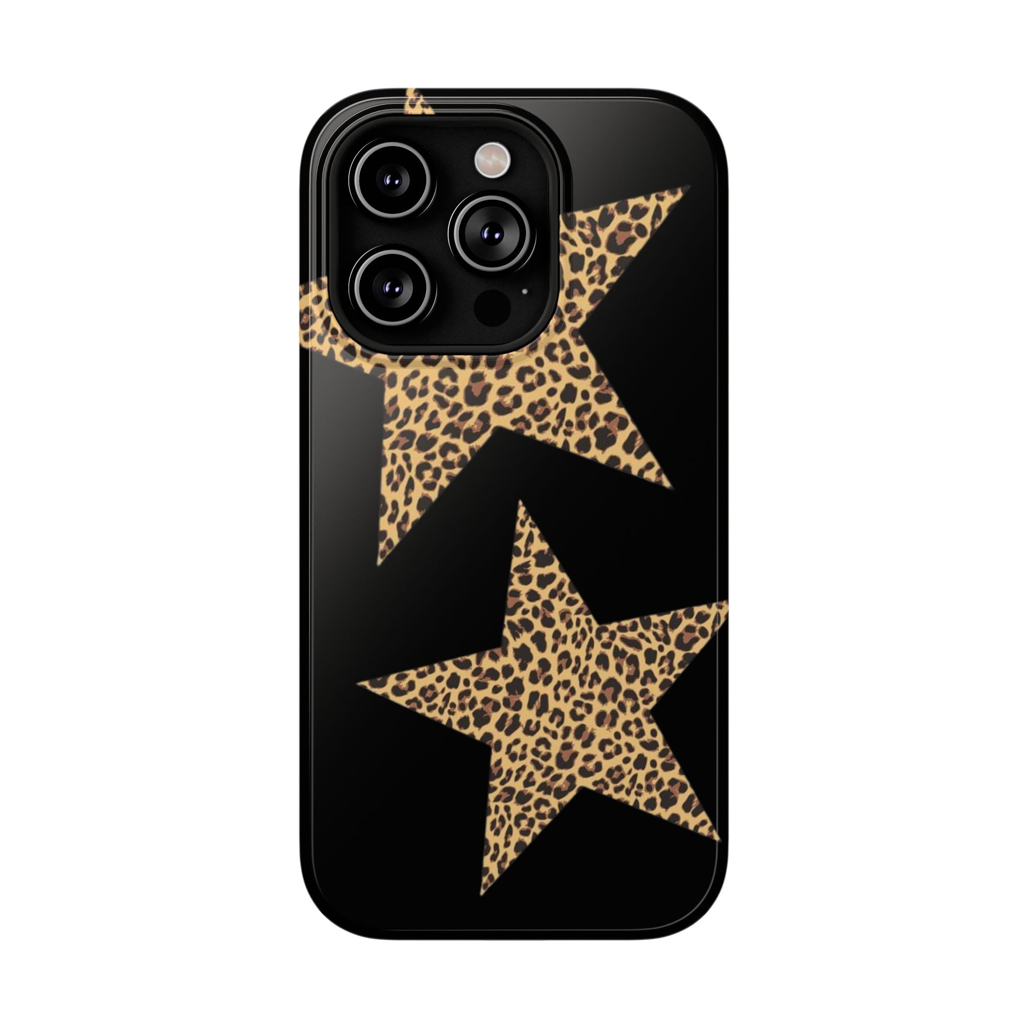 “leopard stars”protective phone case