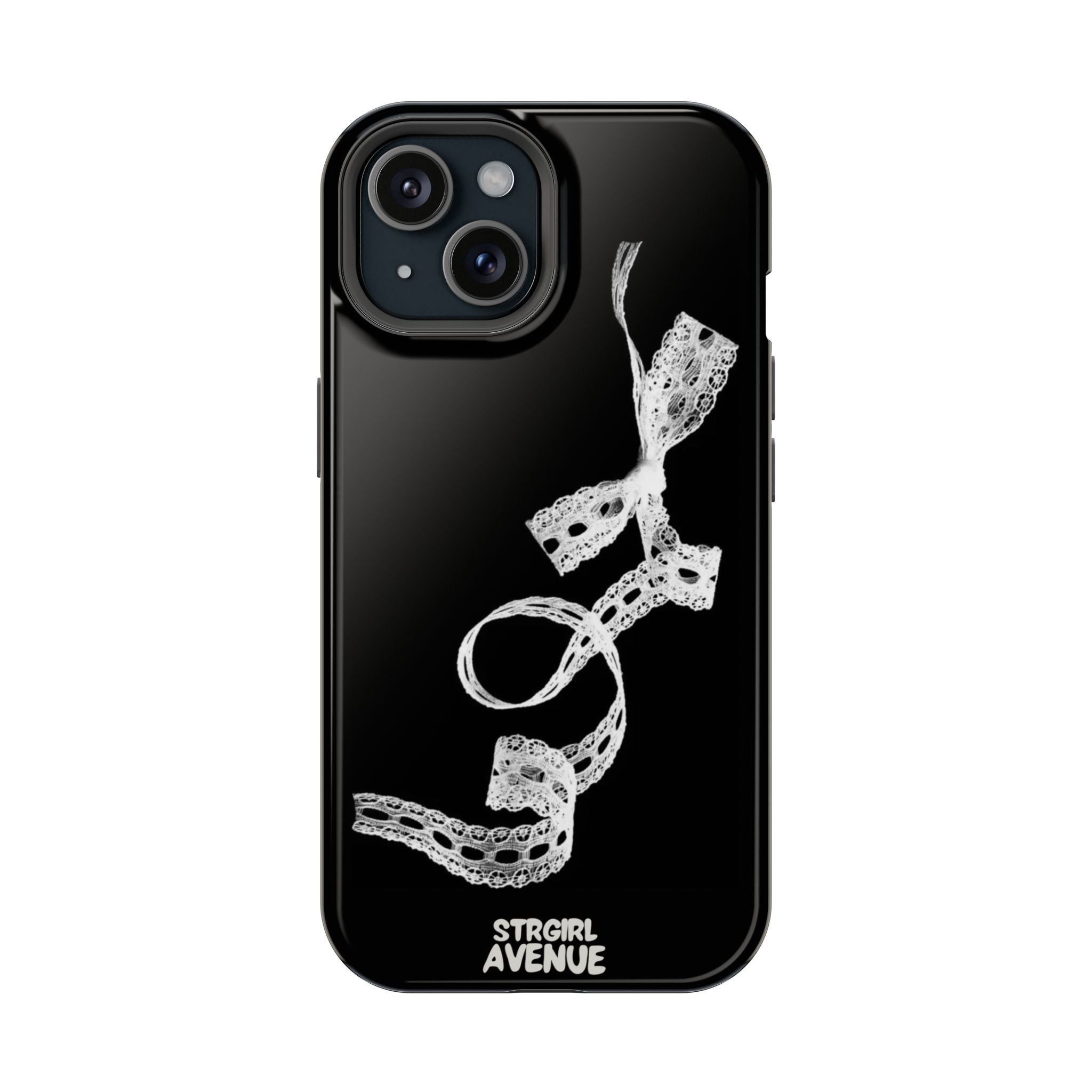 “lace tied” protective phone case