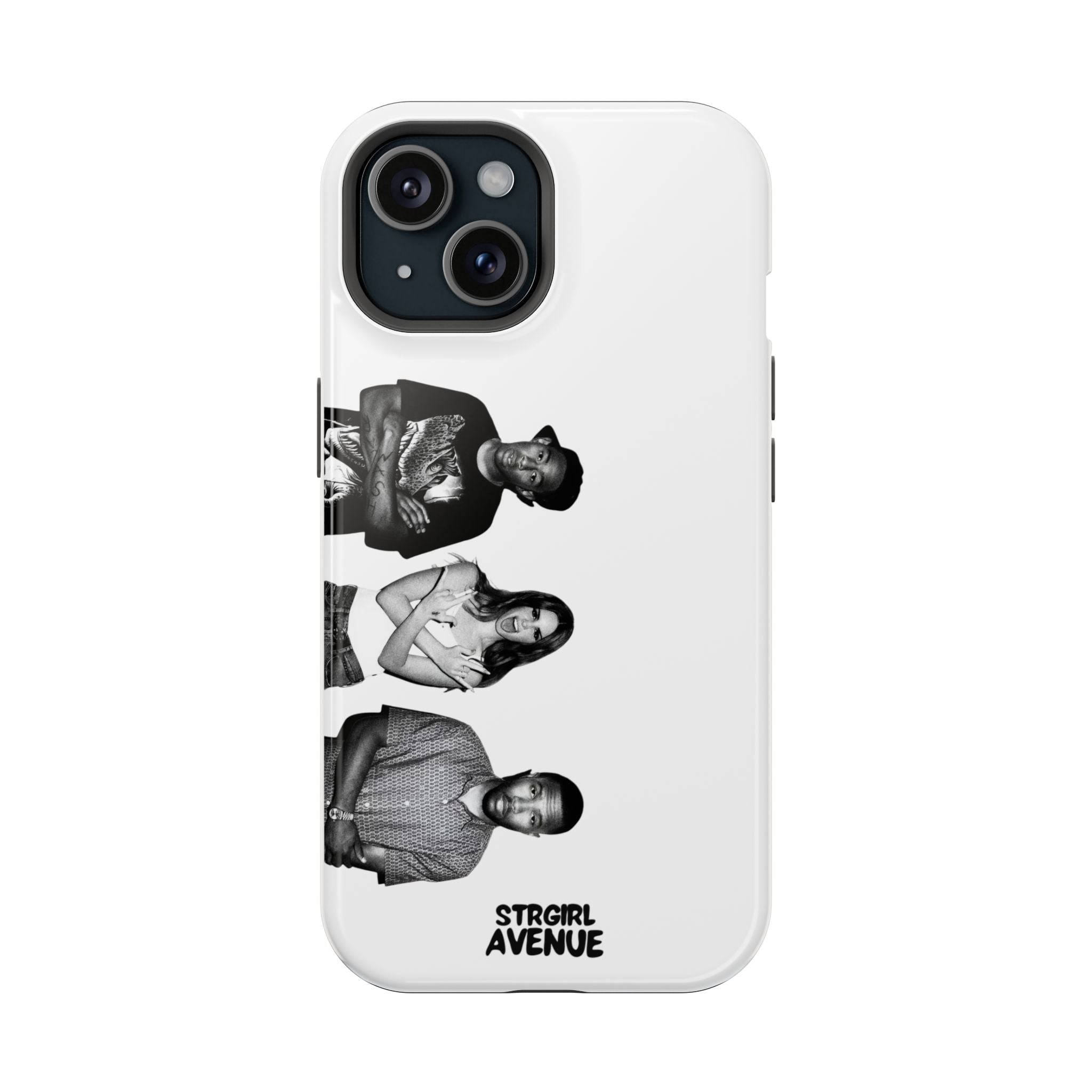 “golden trio” protective phone case