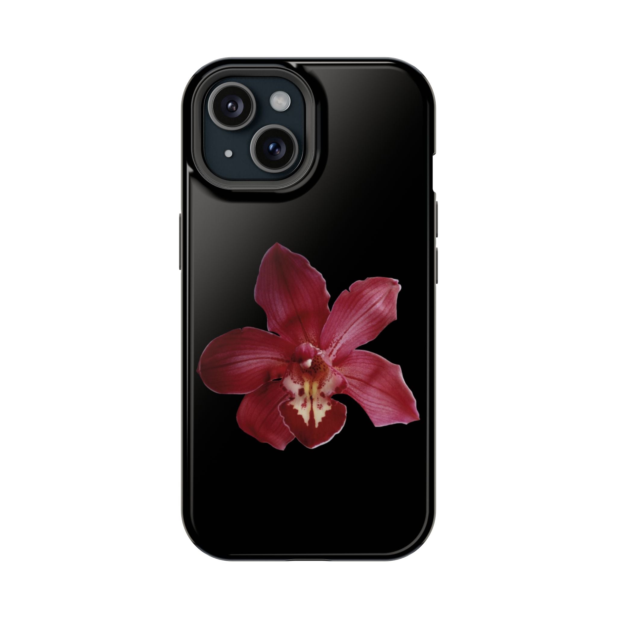 “orchid 00” protective phone case