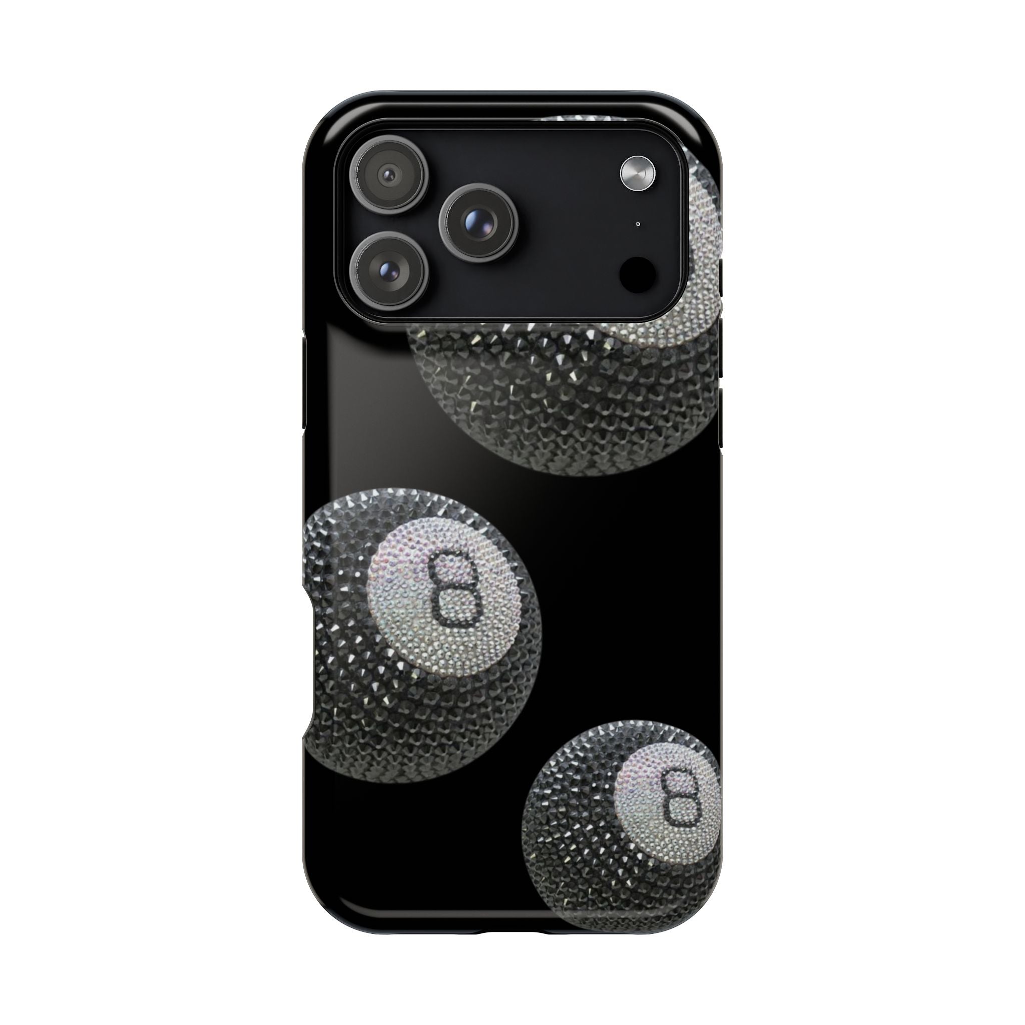 “black 8 ball” protective phone case