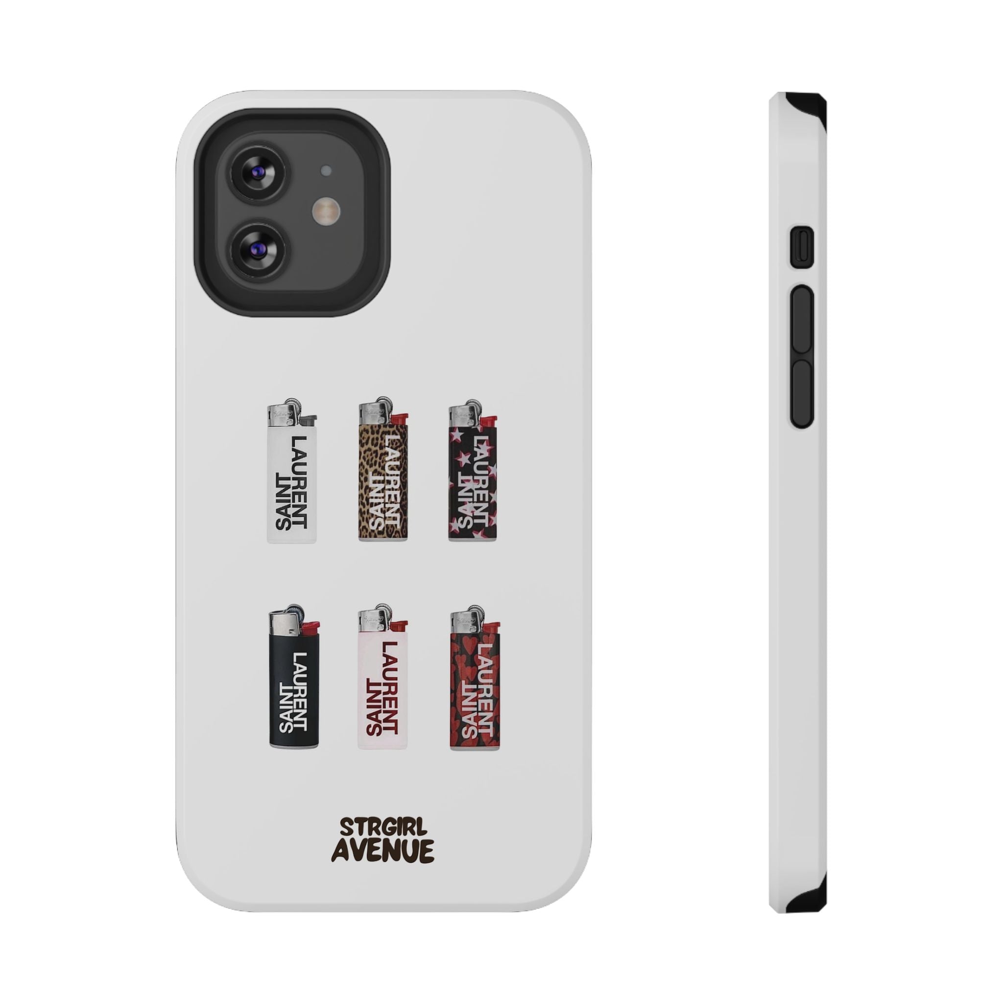 “On fire” protective phone case