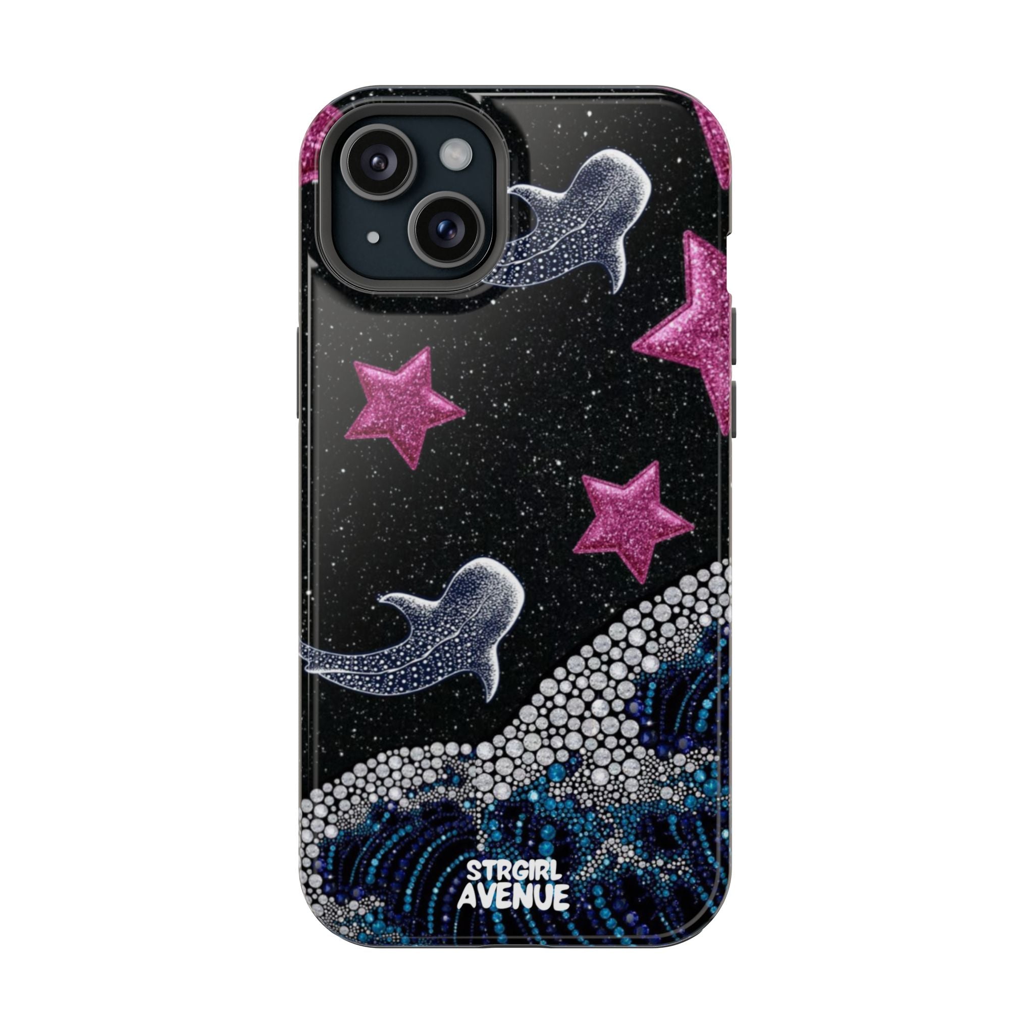 “cosmic tide ” protective phone case