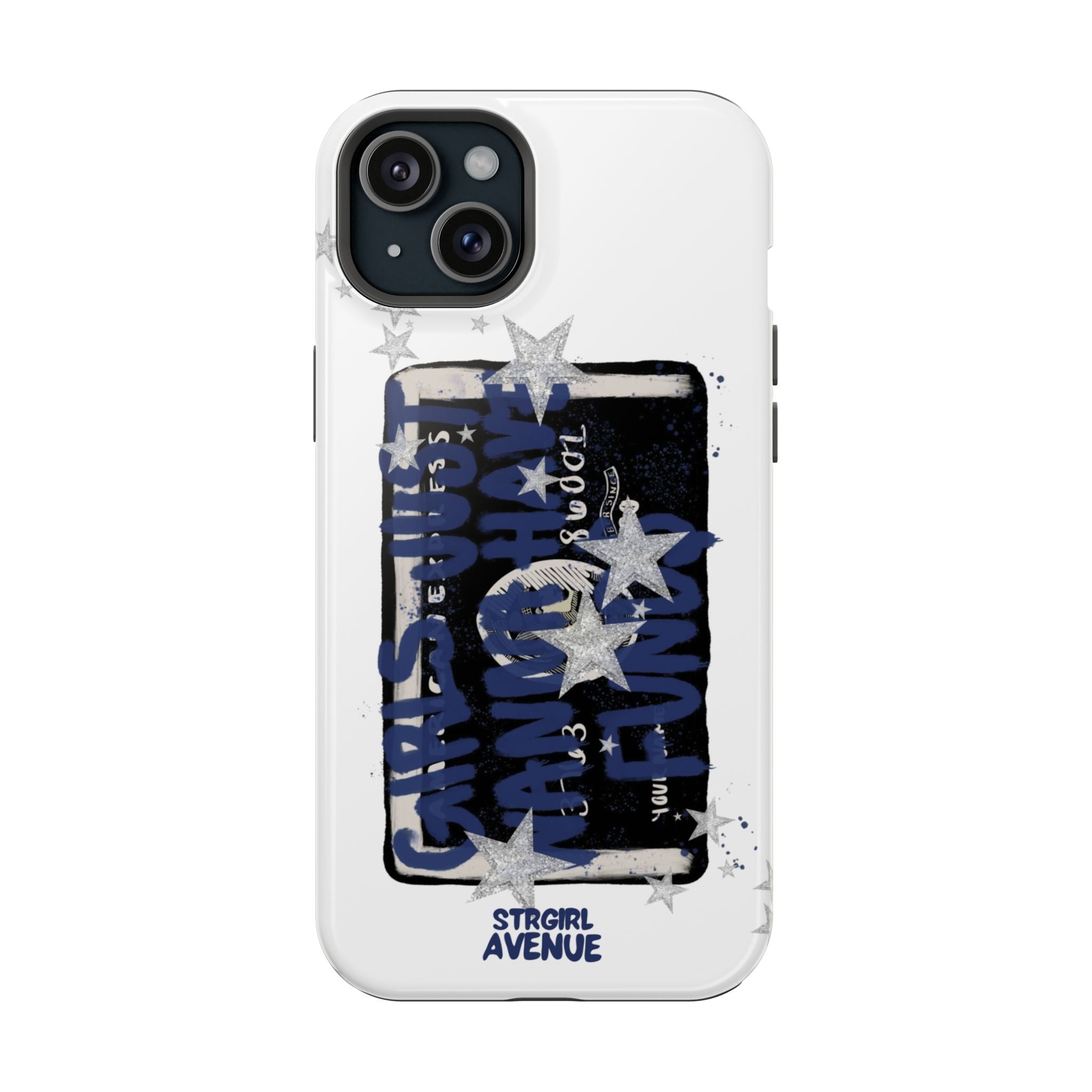“wanna have funds” protective phone case