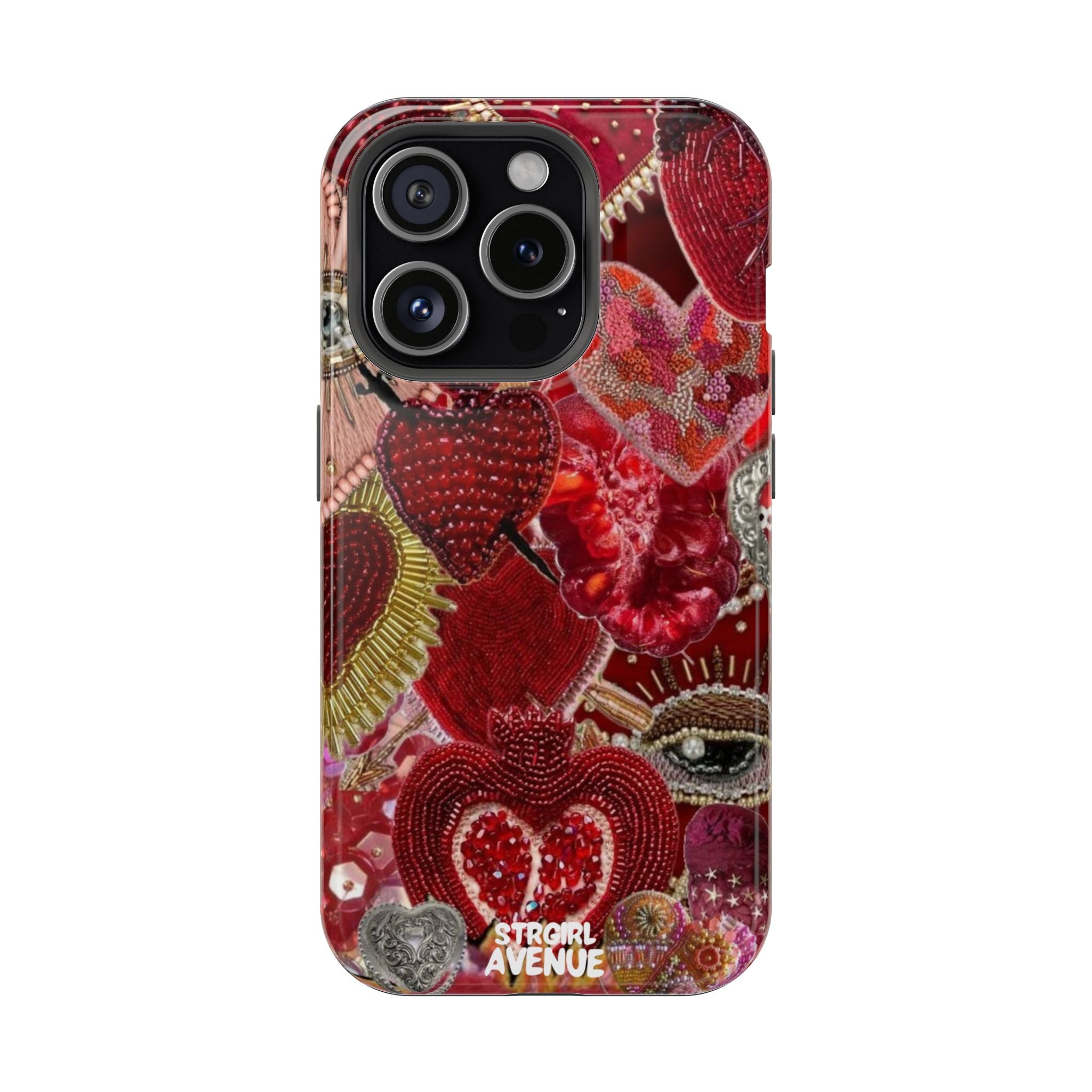 “Red jewel ” protective phone case