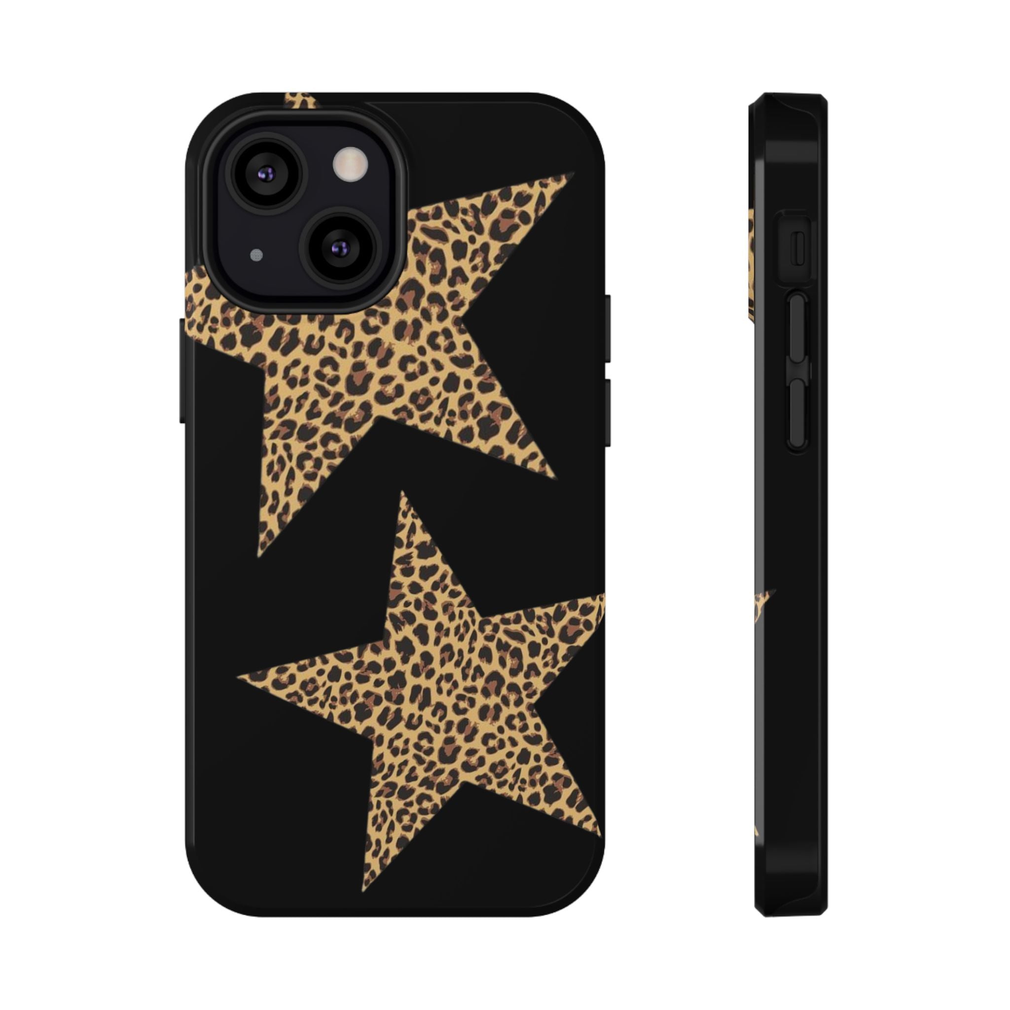 “leopard stars”protective phone case