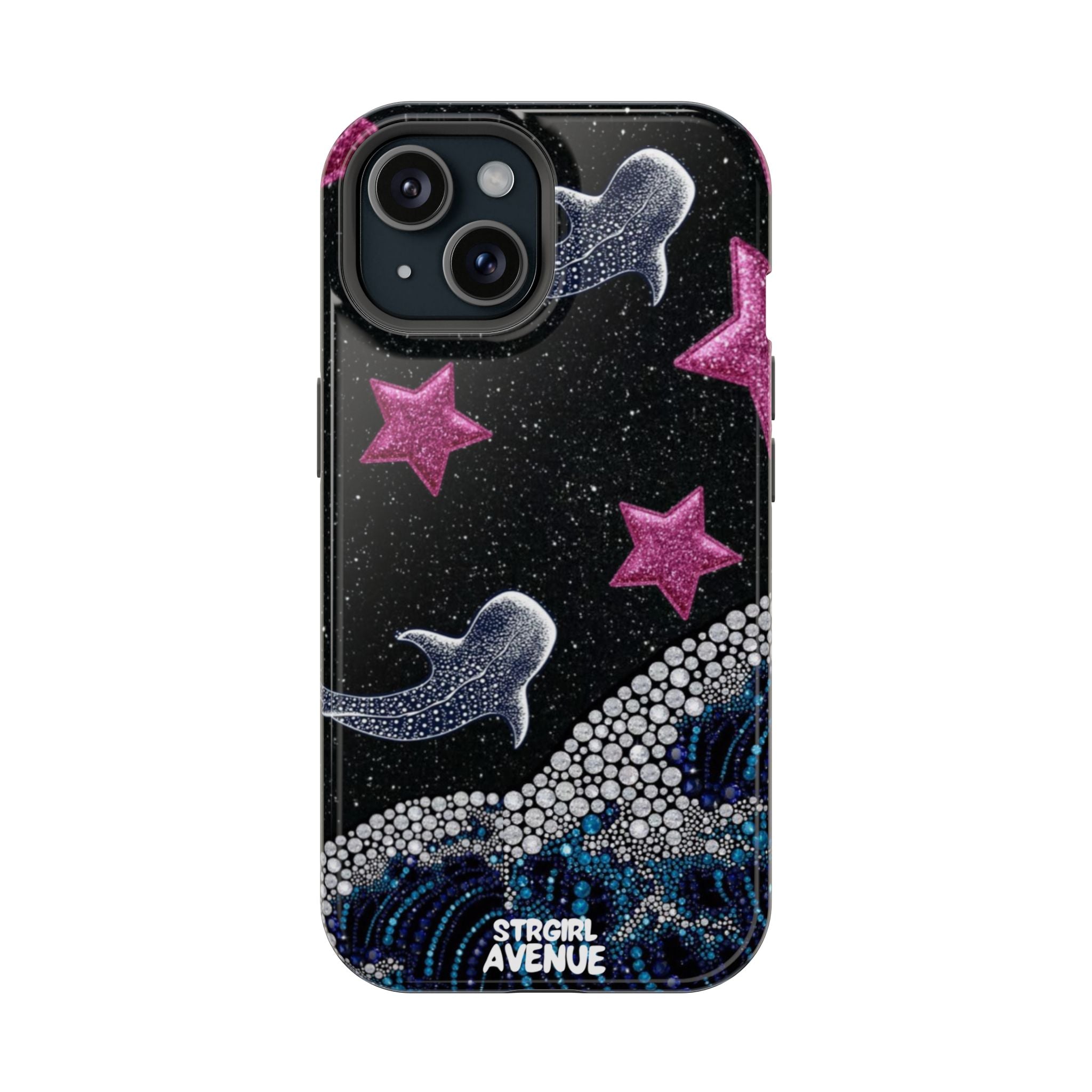 “cosmic tide ” protective phone case