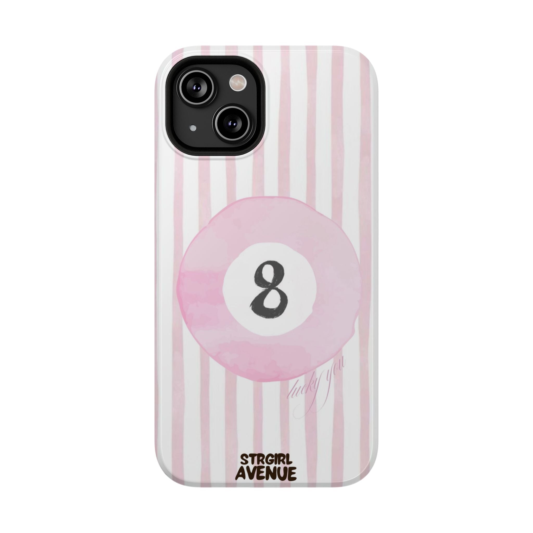 “lucky you ” protective phone case