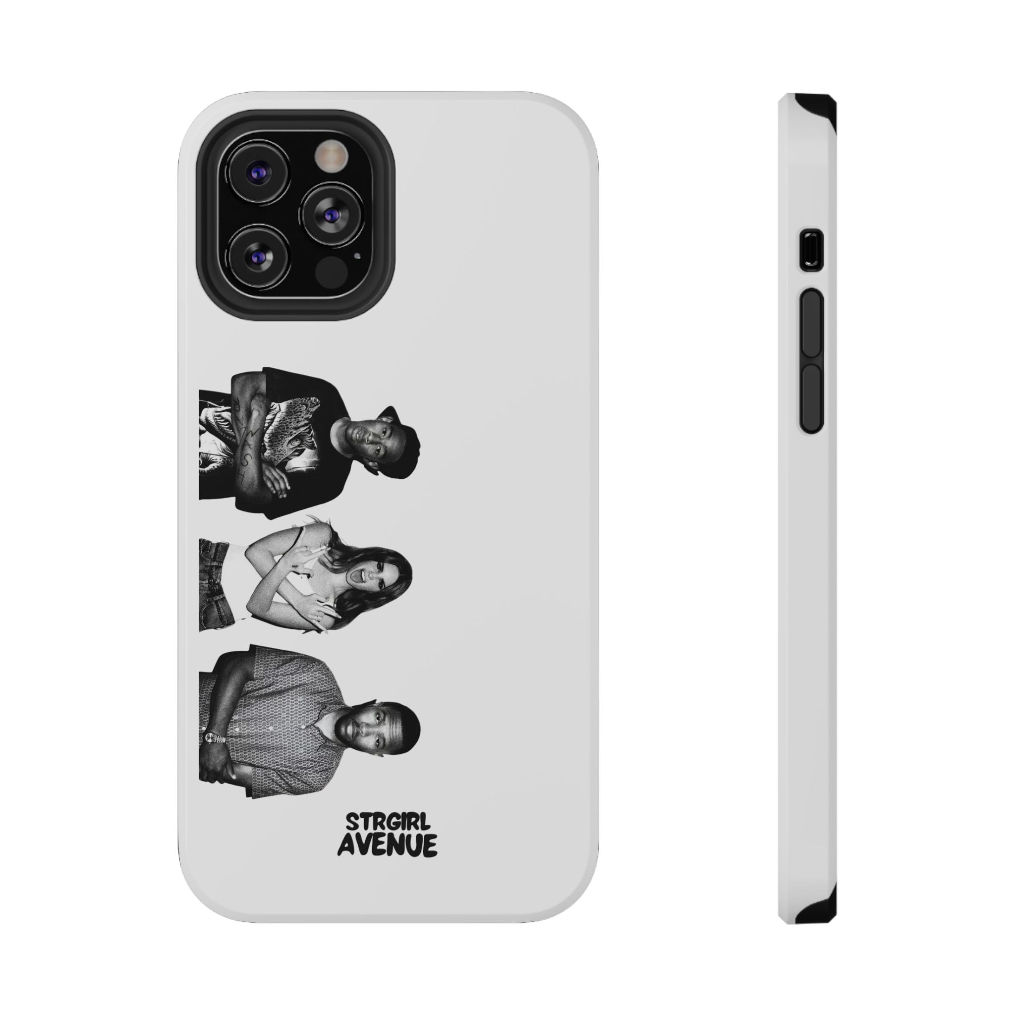 “golden trio” protective phone case