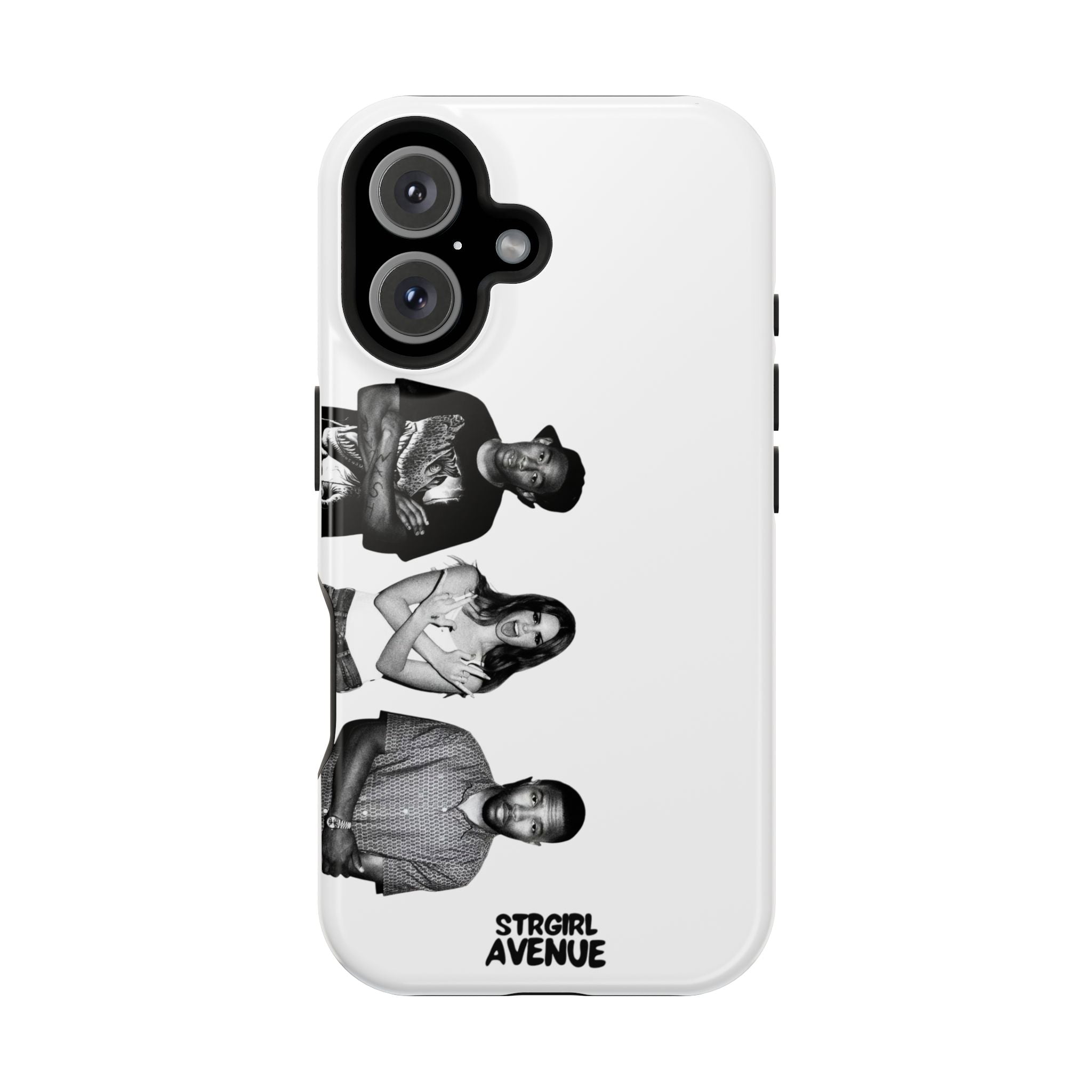 “golden trio” protective phone case
