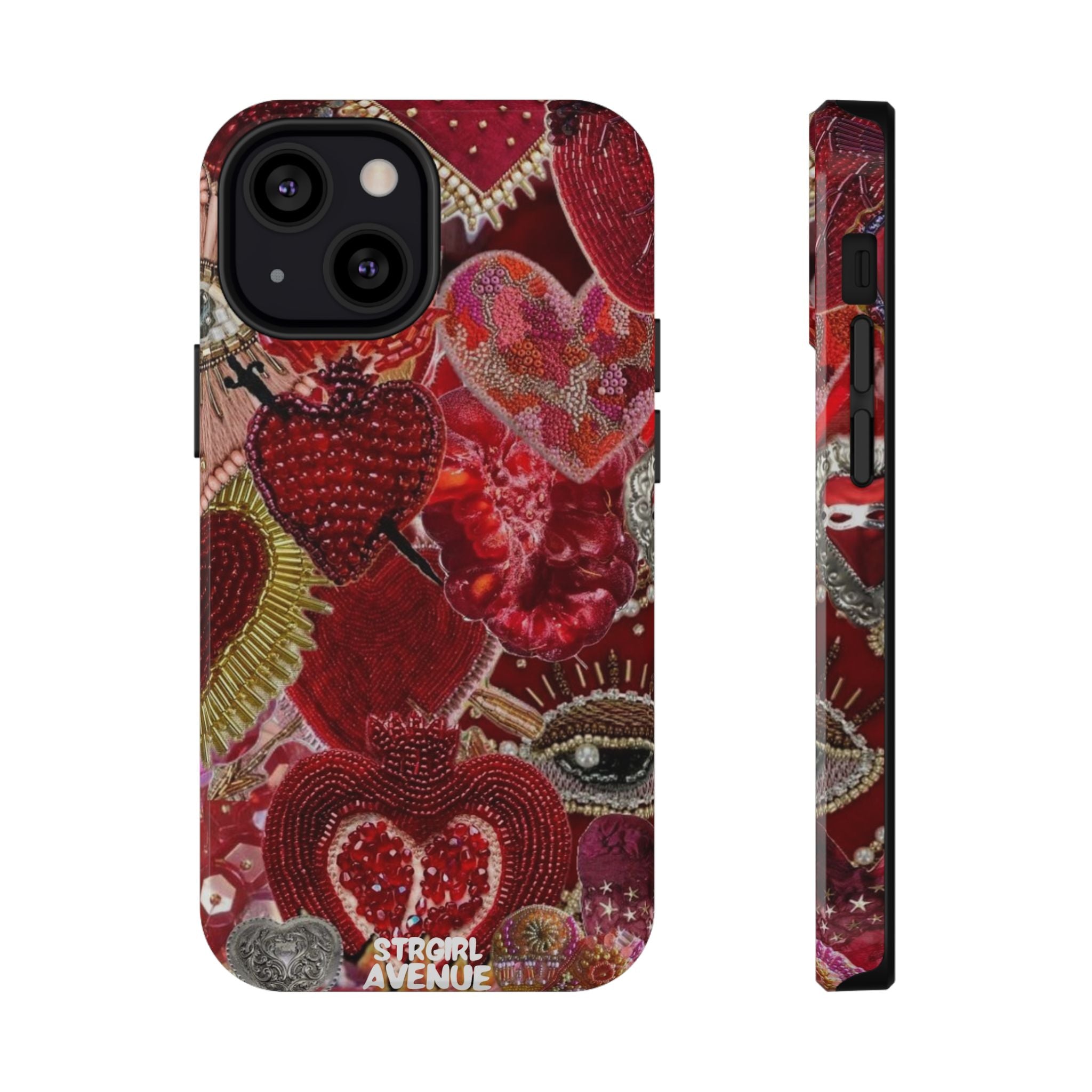 “Red jewel ” protective phone case