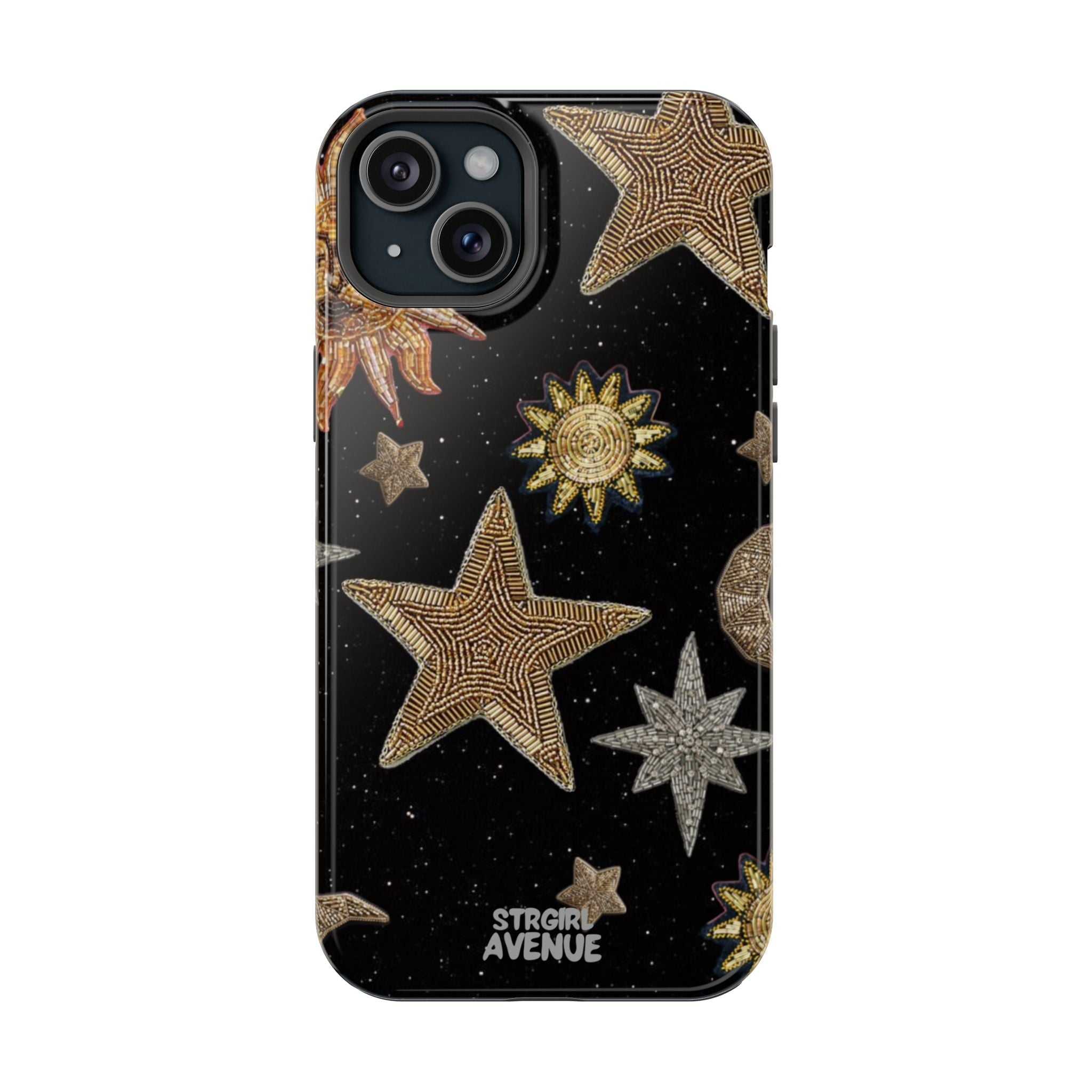 “Cosmic glow” protective phone case