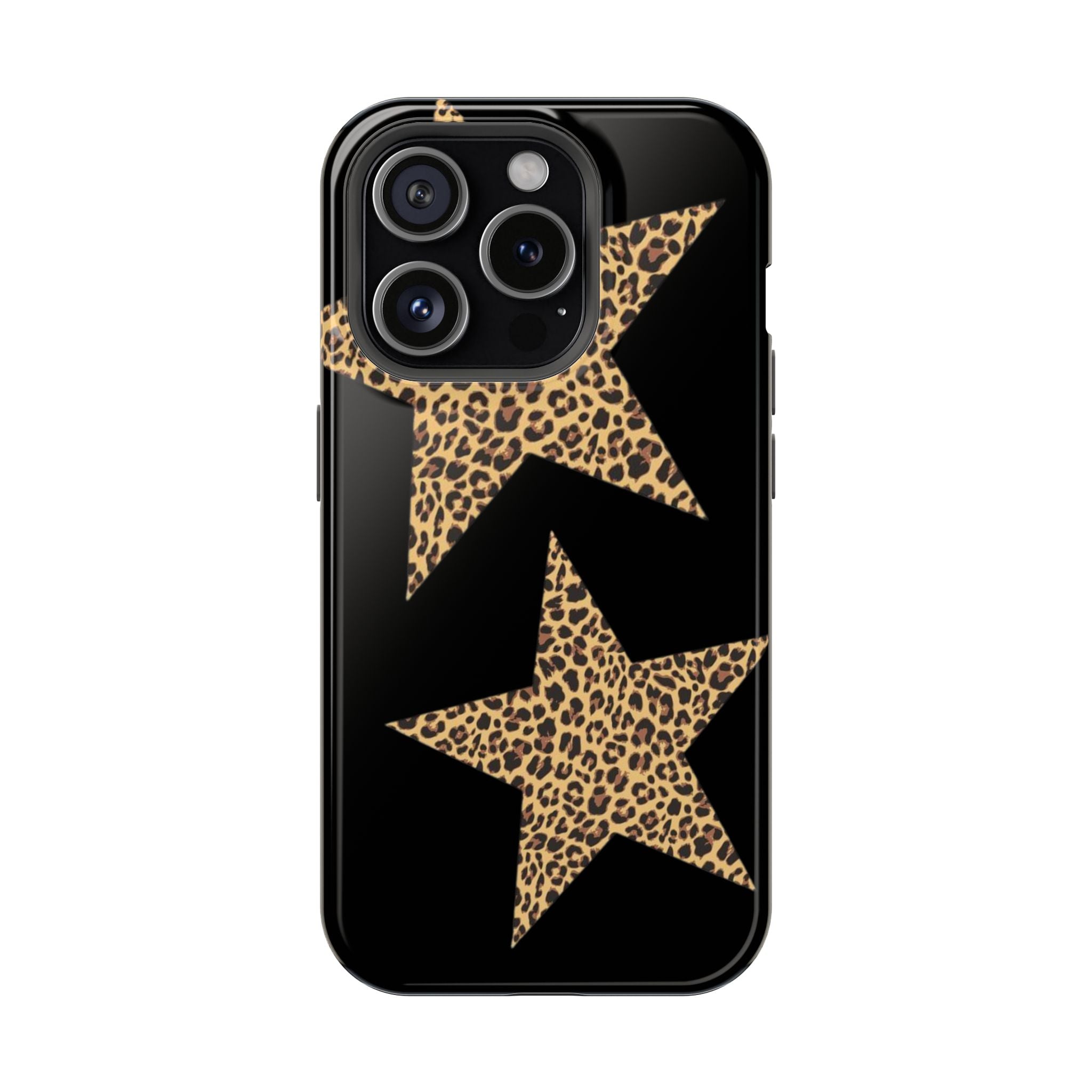 “leopard stars”protective phone case