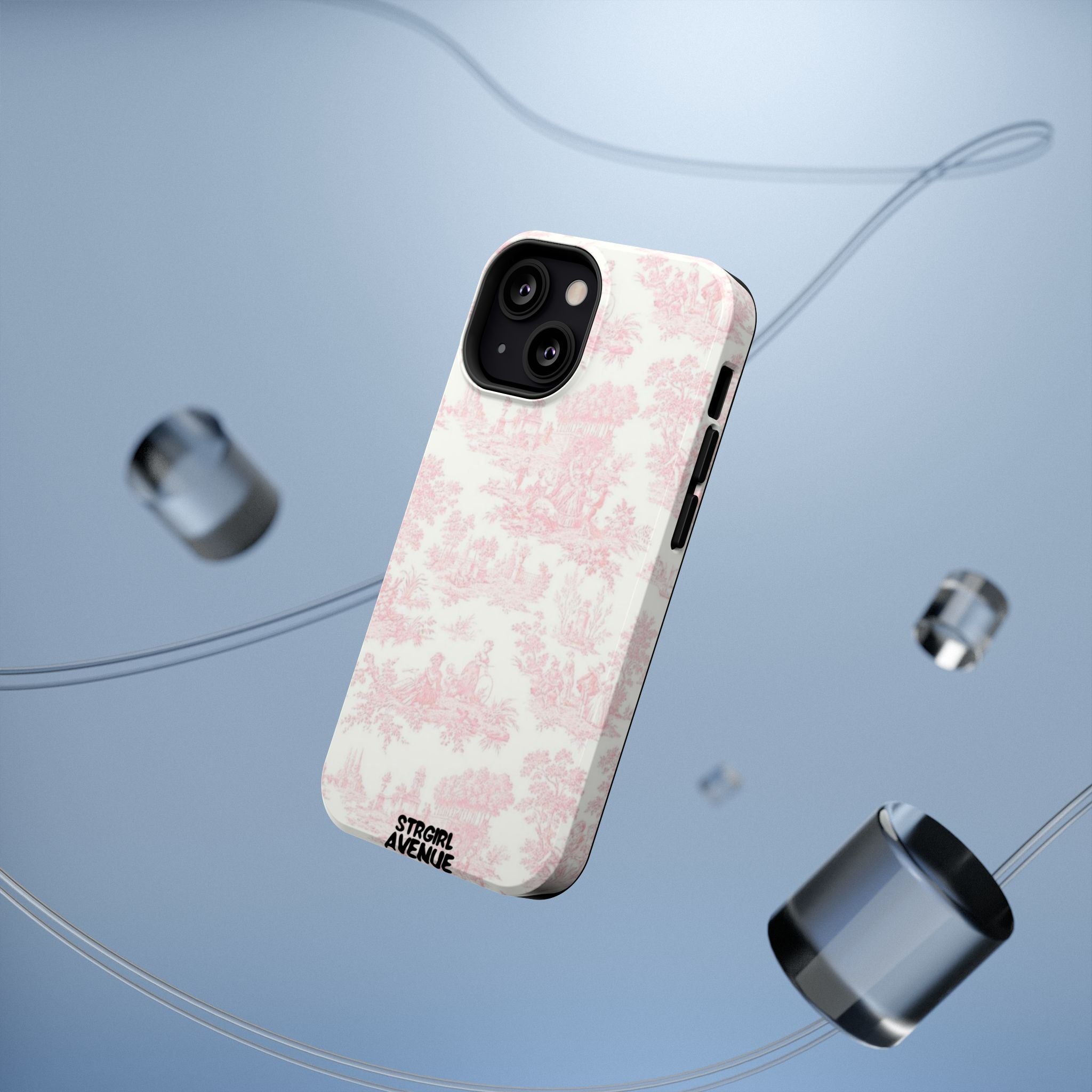 “Pink gardens” protective phone case