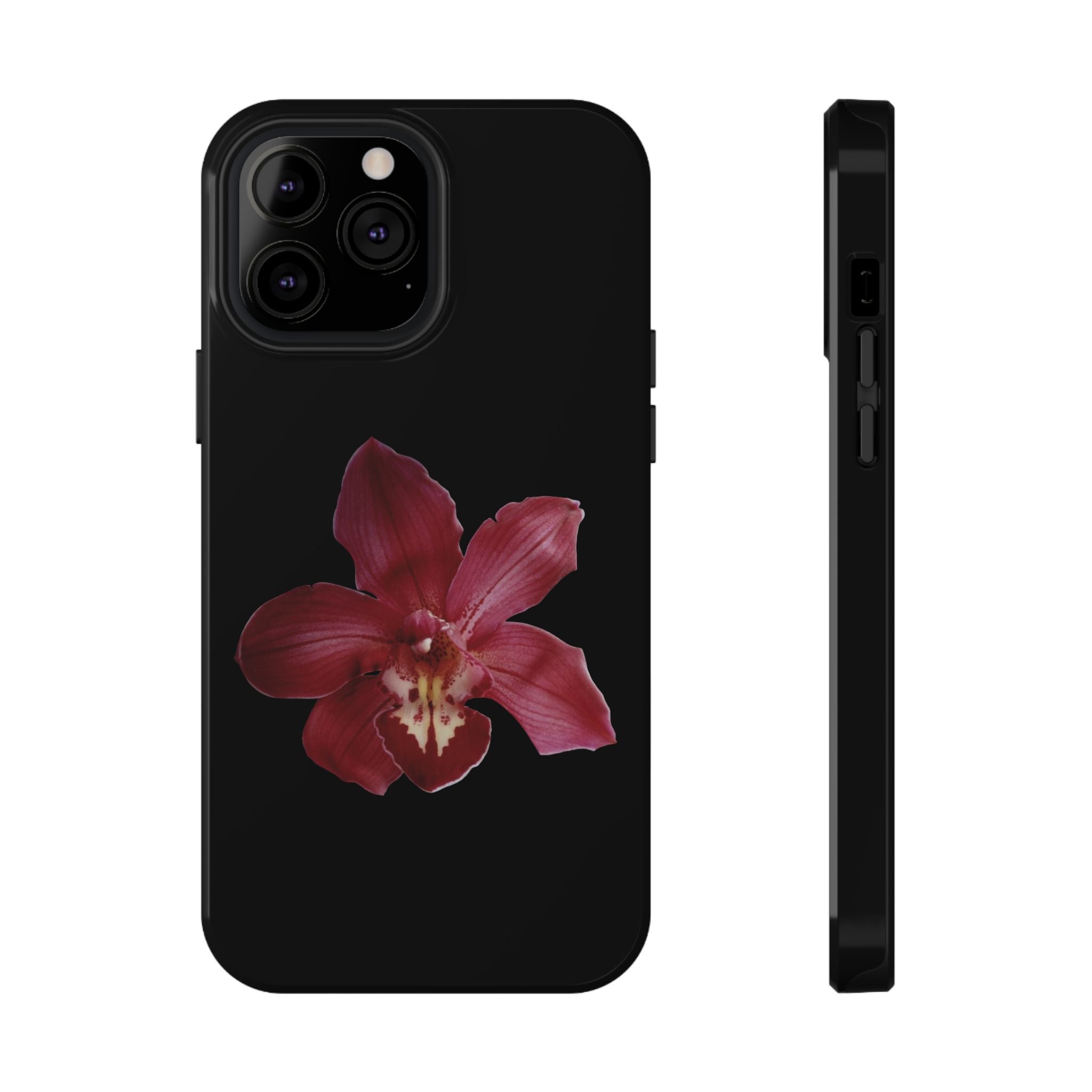 “orchid 00” protective phone case