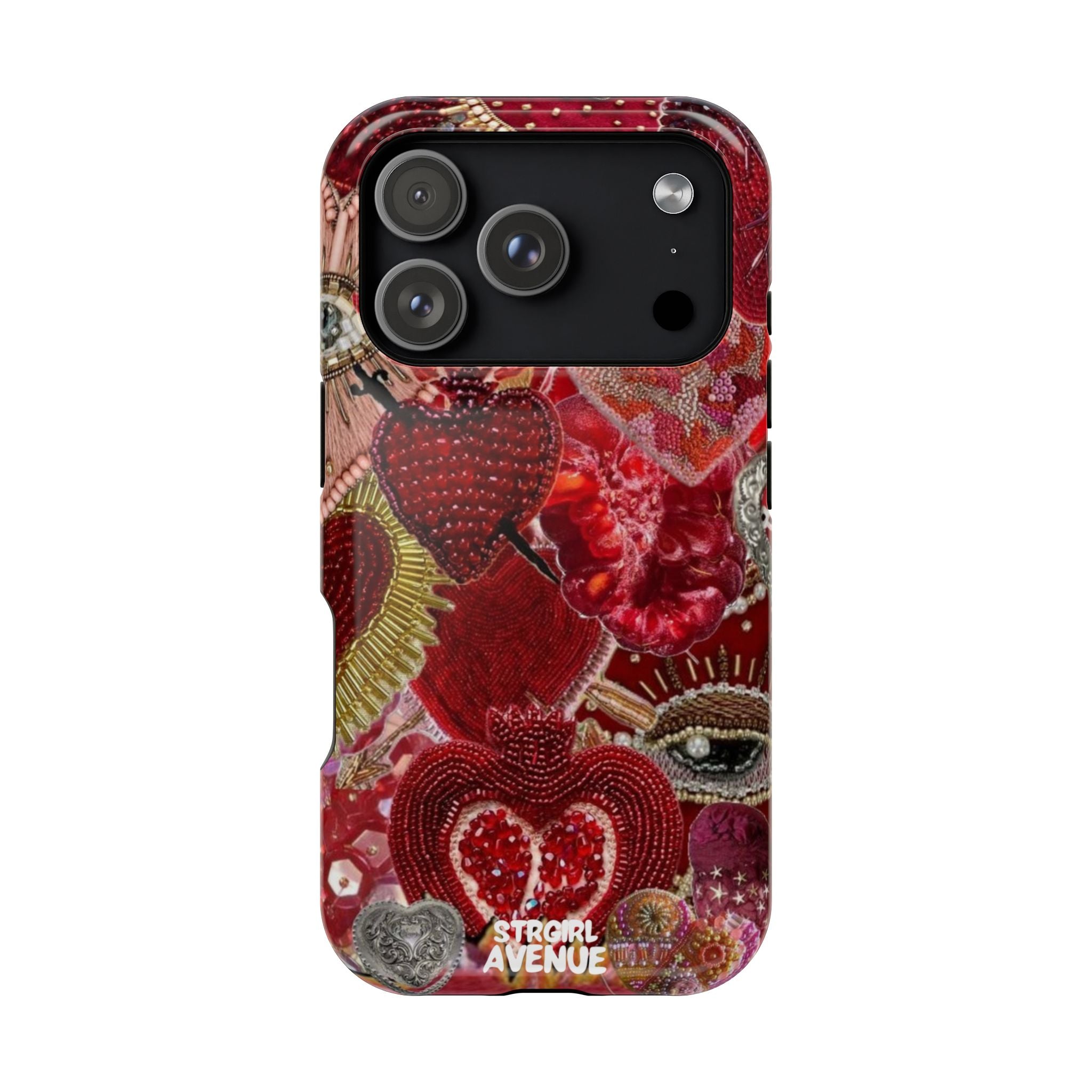 “Red jewel ” protective phone case