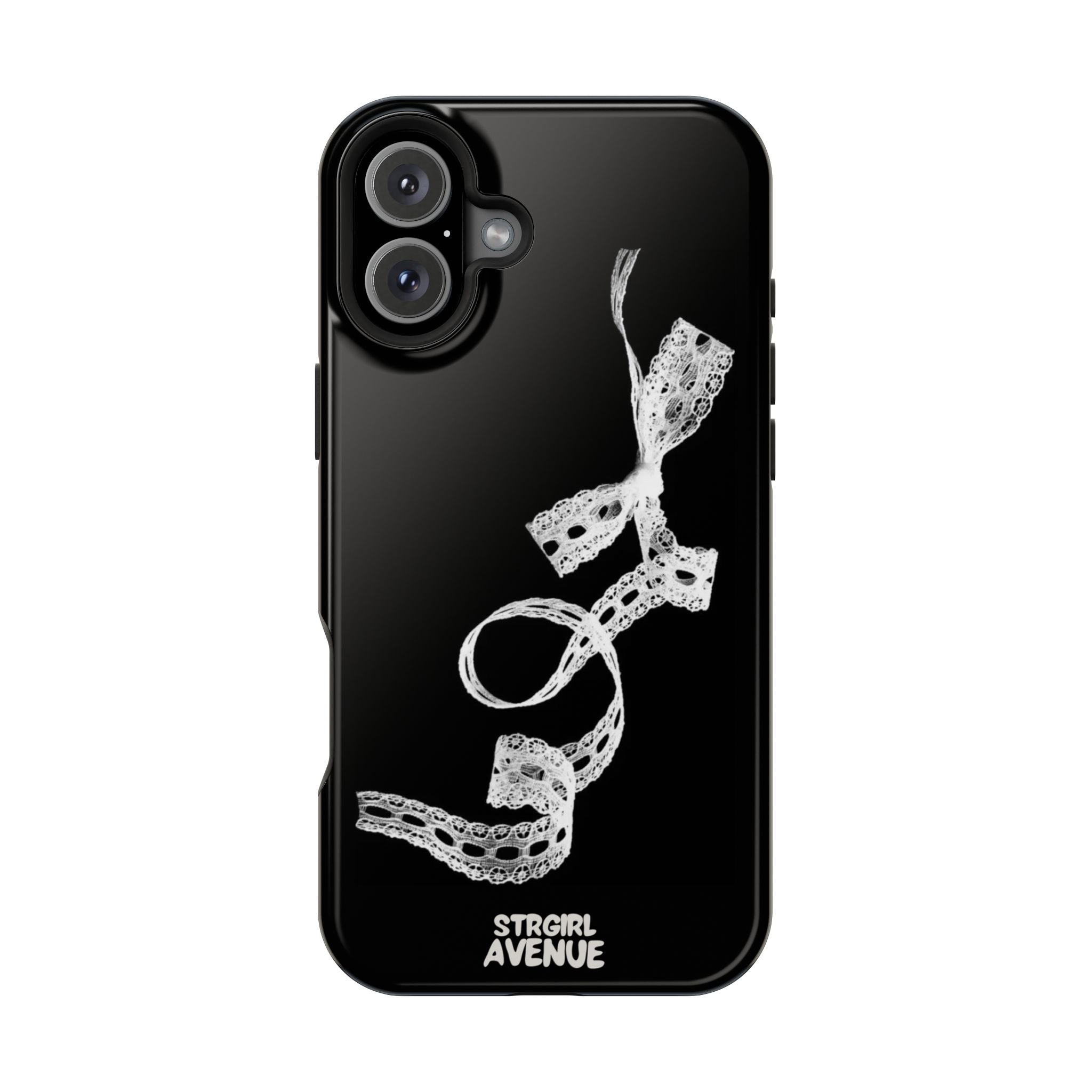 “lace tied” protective phone case