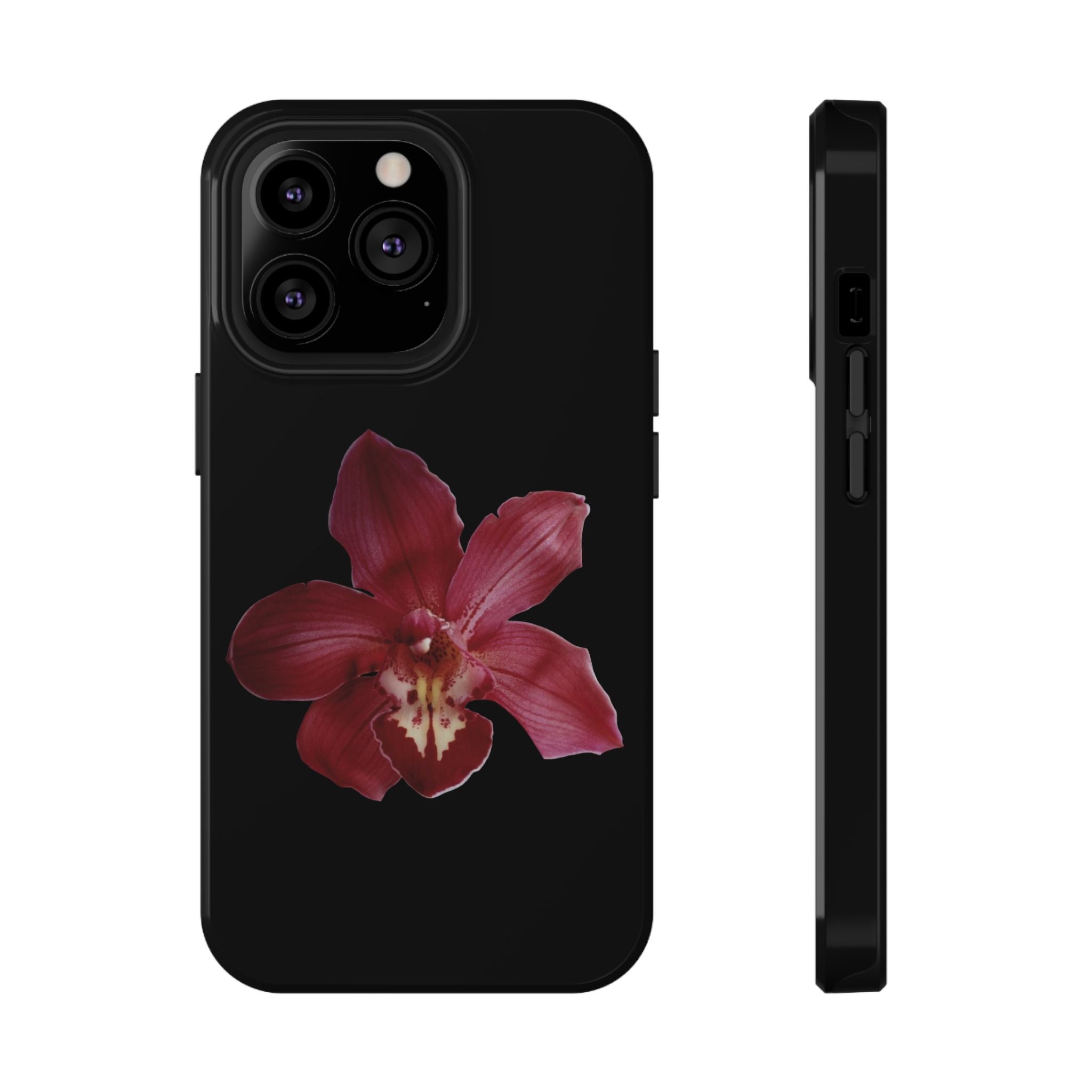 “orchid 00” protective phone case