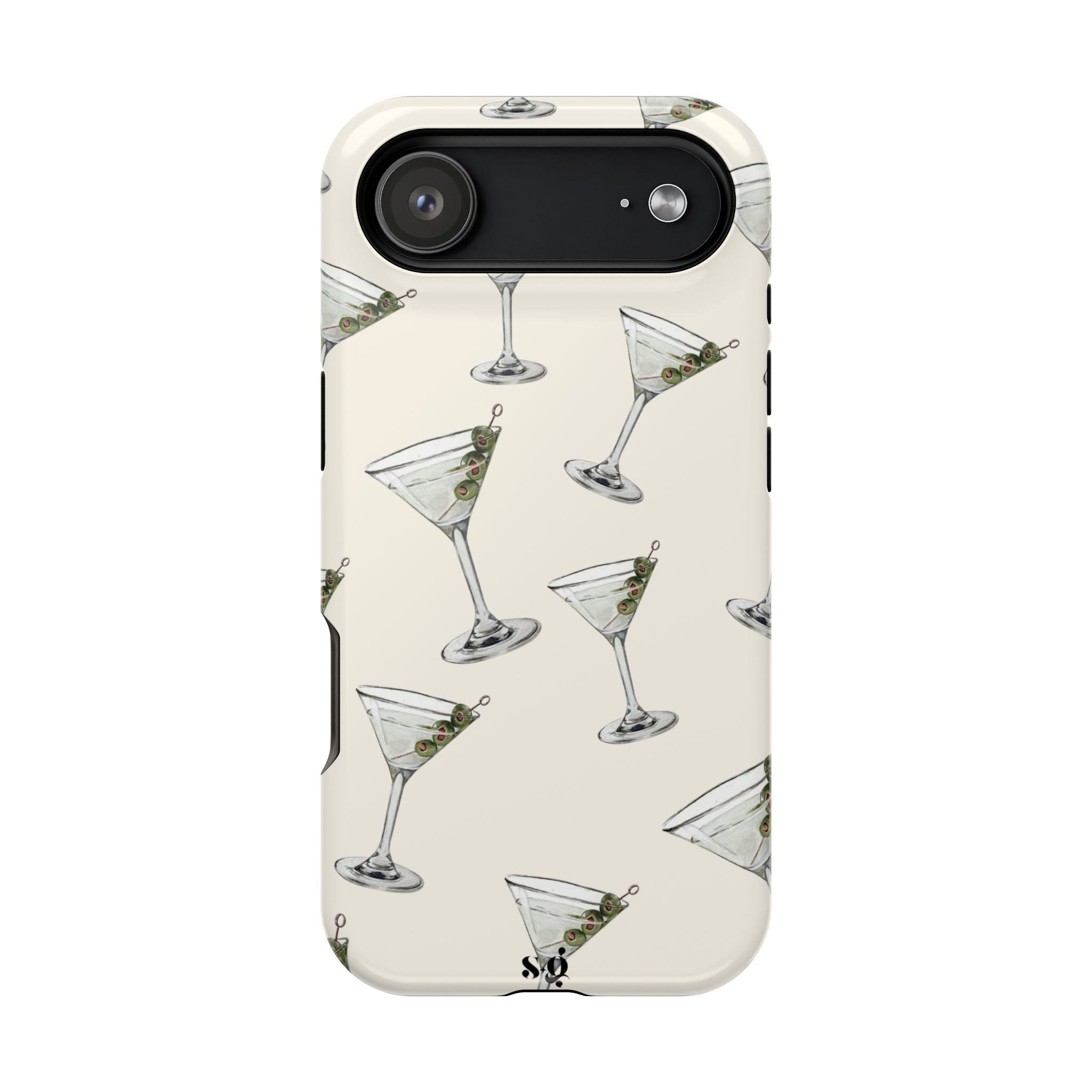 “martinis” protective phone case