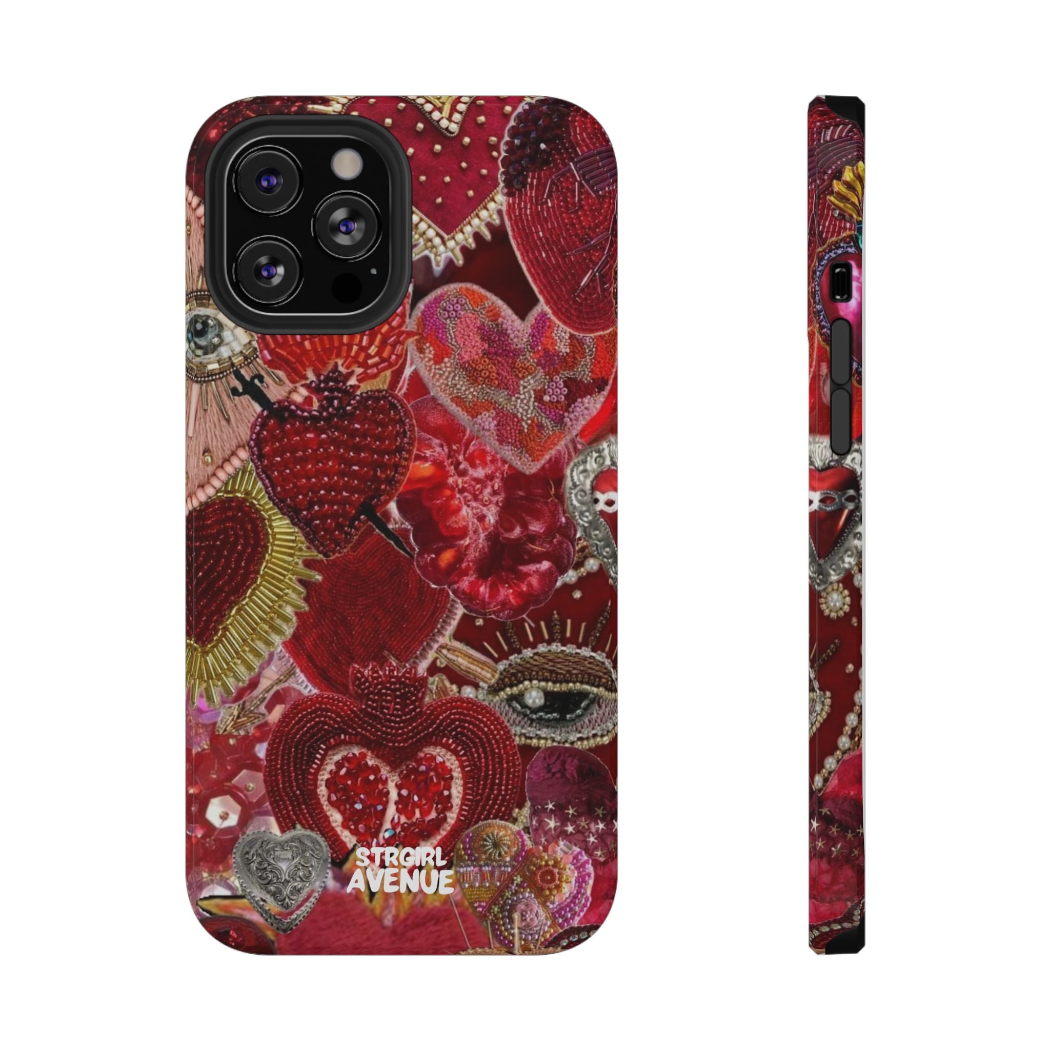 “Red jewel ” protective phone case