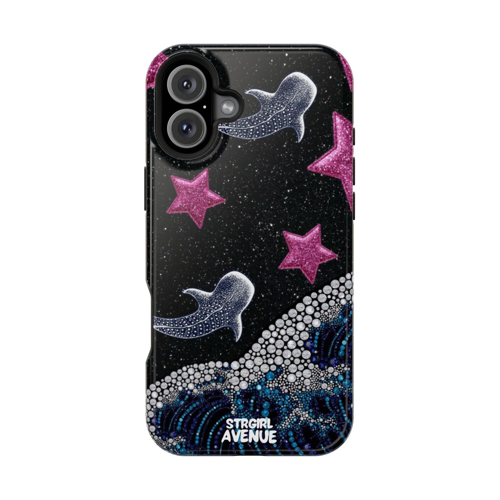 “cosmic tide ” protective phone case