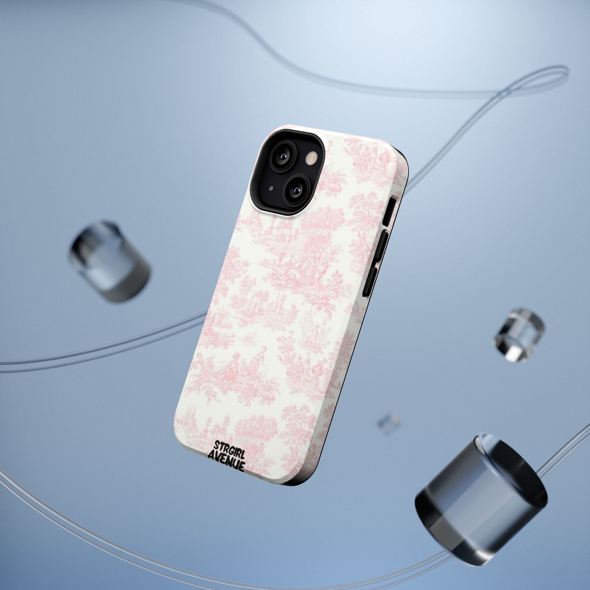 “Pink gardens” protective phone case