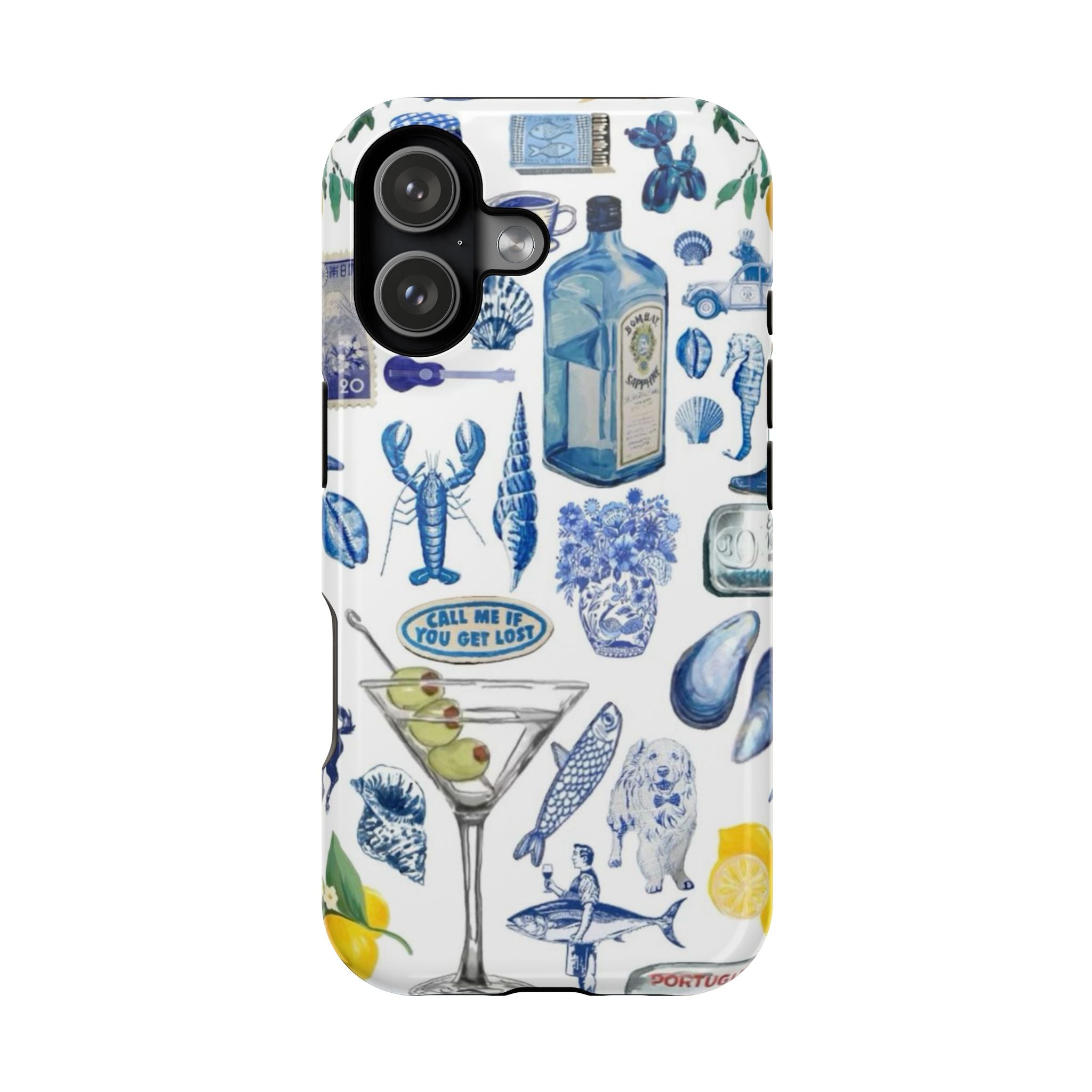 “call me” protective phone case