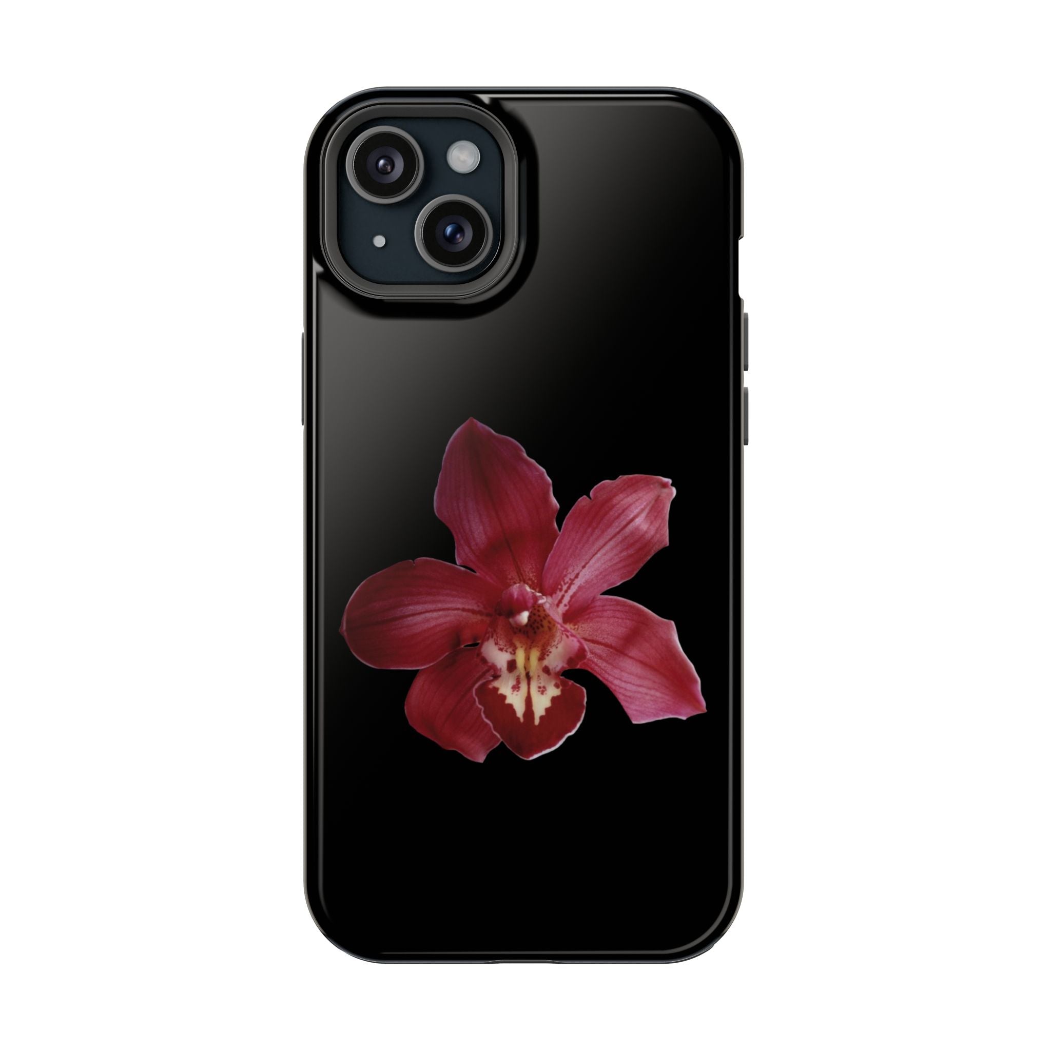 “orchid 00” protective phone case