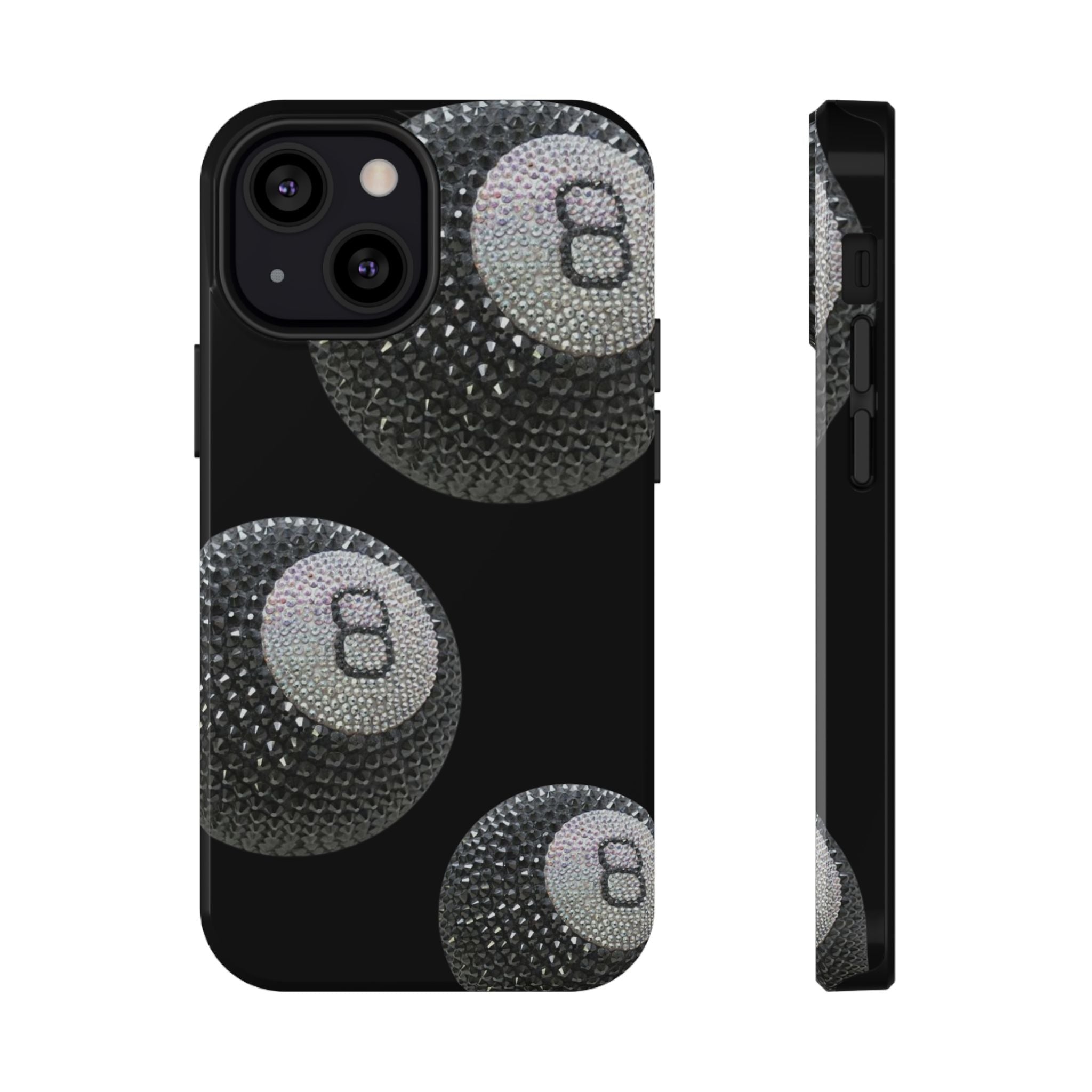 “black 8 ball” protective phone case