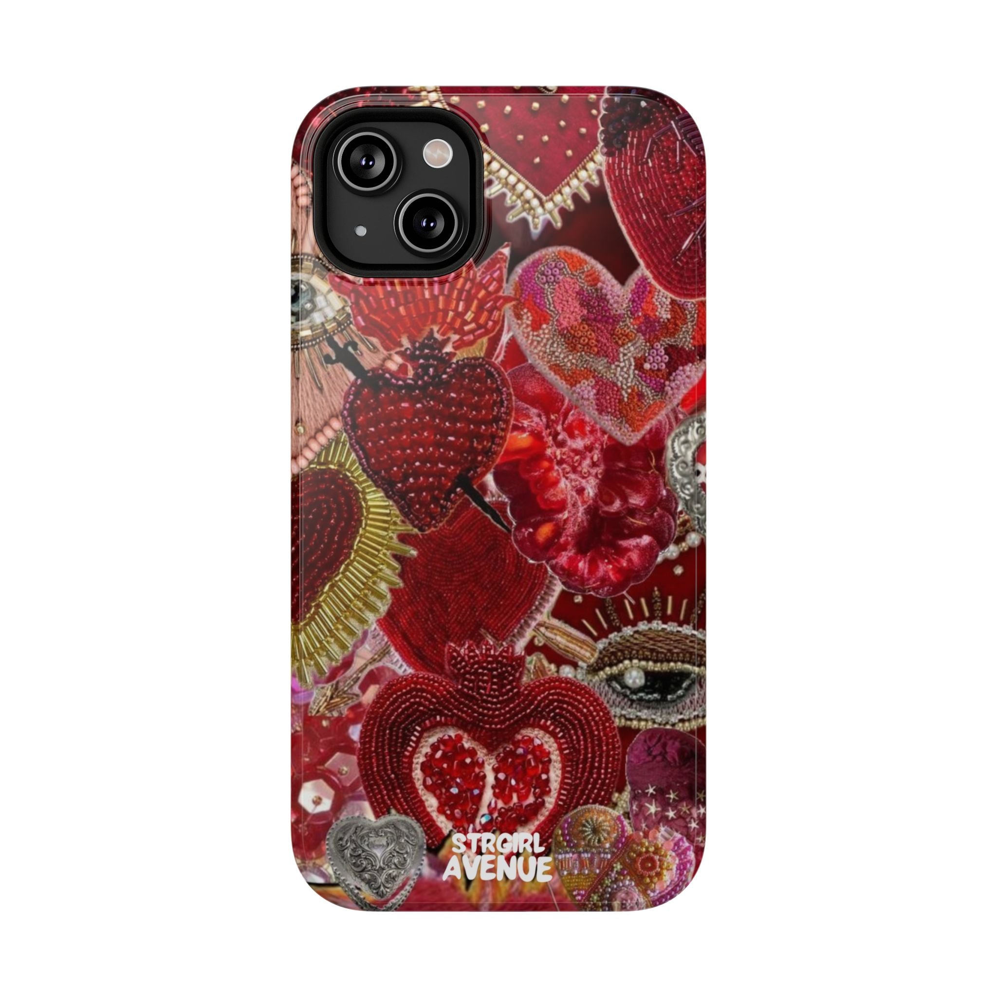 “Red jewel ” protective phone case
