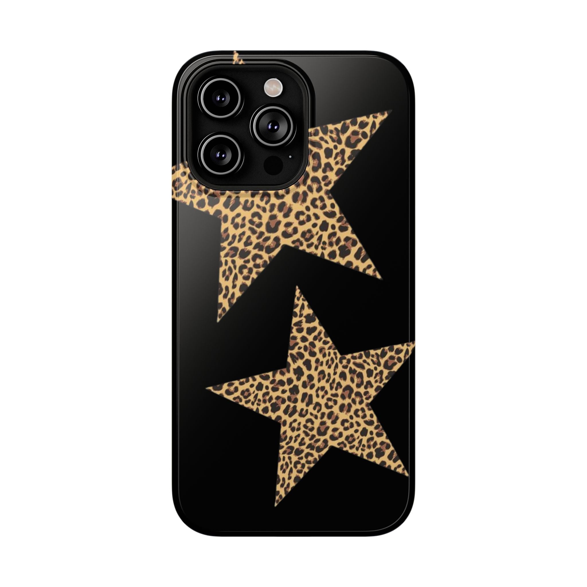 “leopard stars”protective phone case