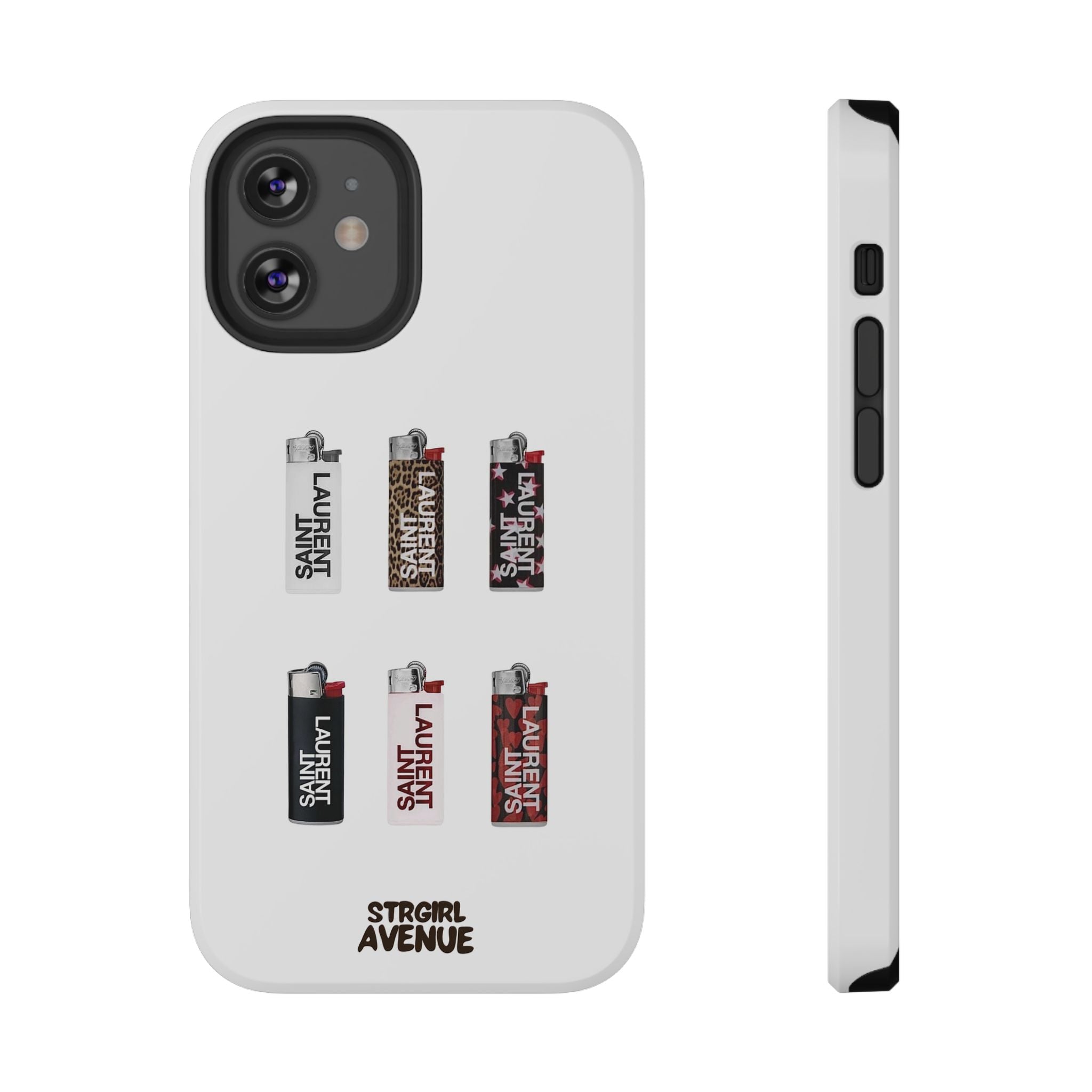 “On fire” protective phone case