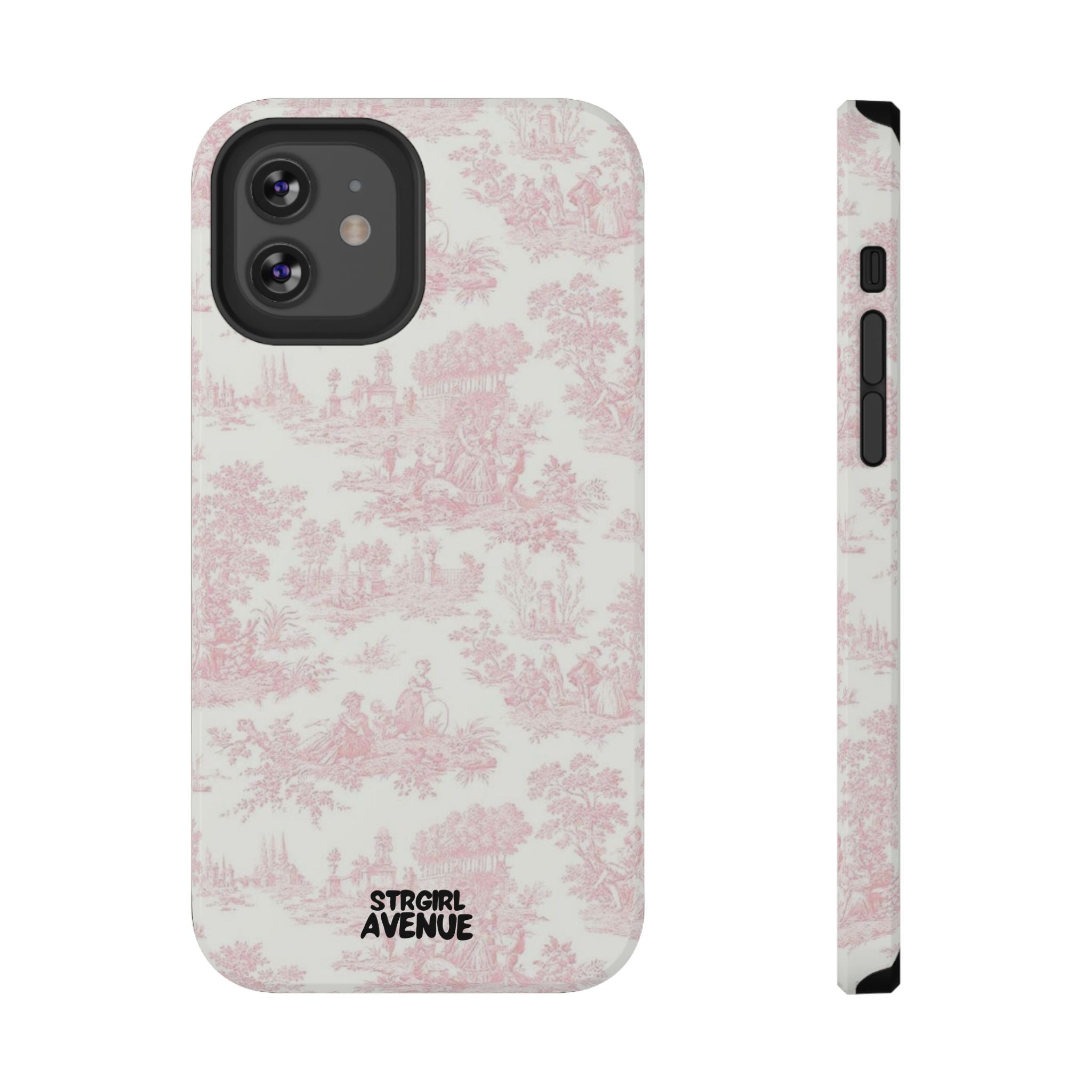 “Pink gardens” protective phone case