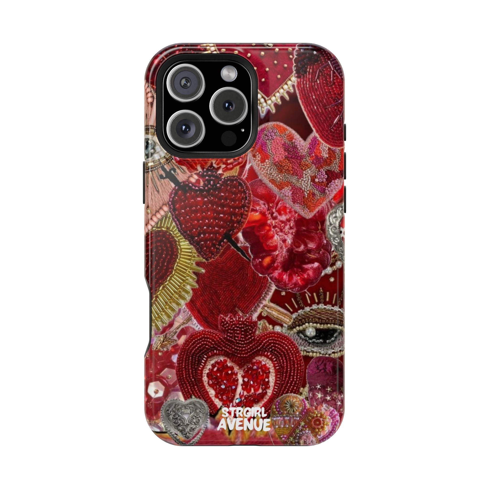 “Red jewel ” protective phone case