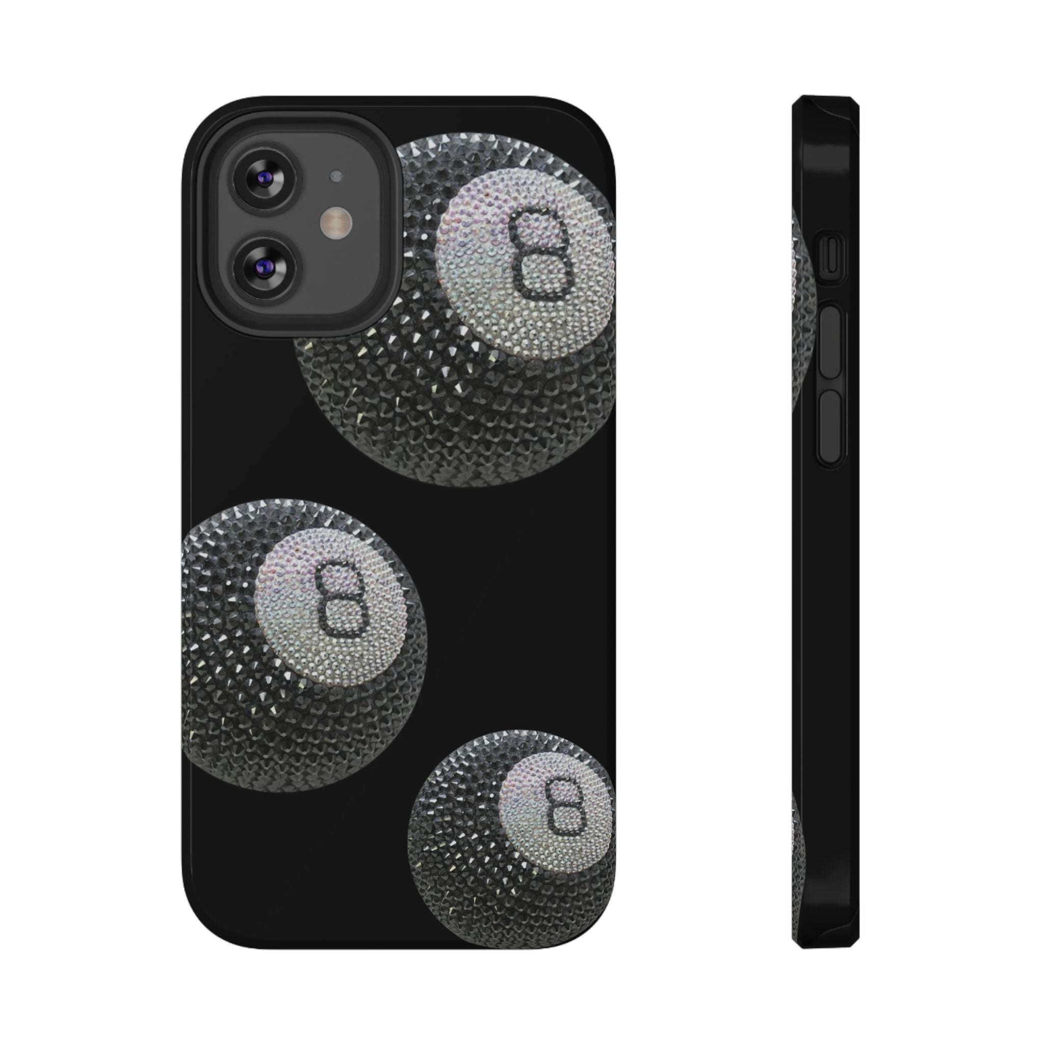 “black 8 ball” protective phone case