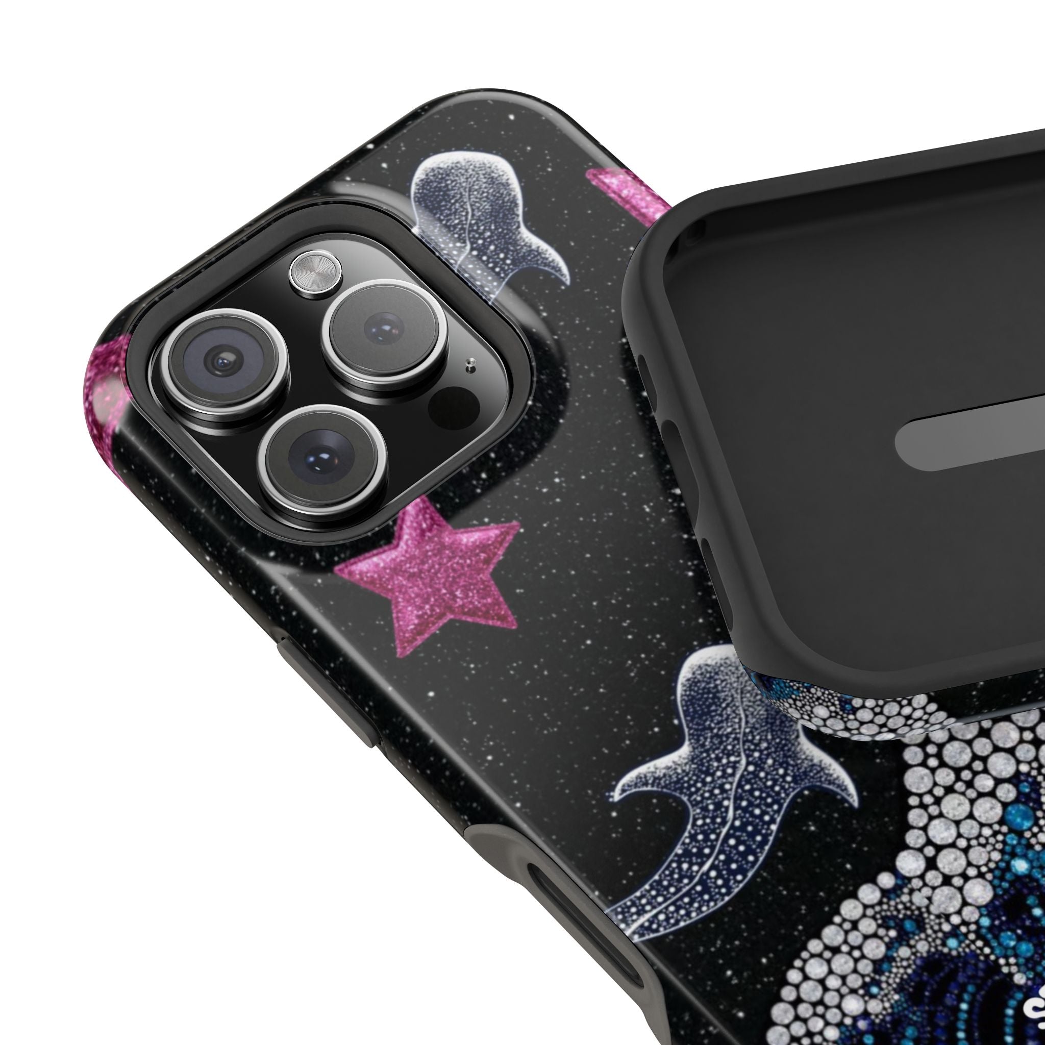 “cosmic tide ” protective phone case