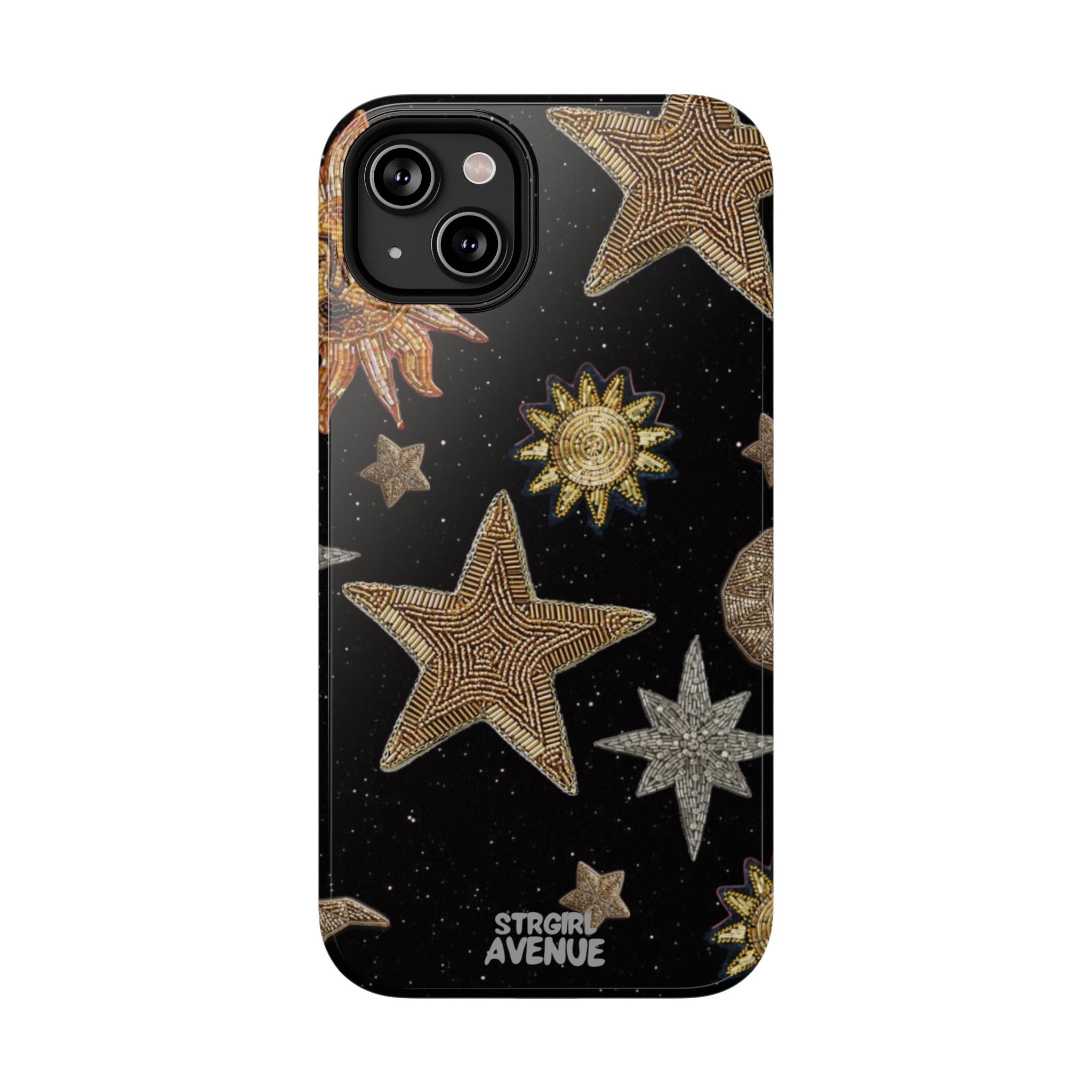 “Cosmic glow” protective phone case