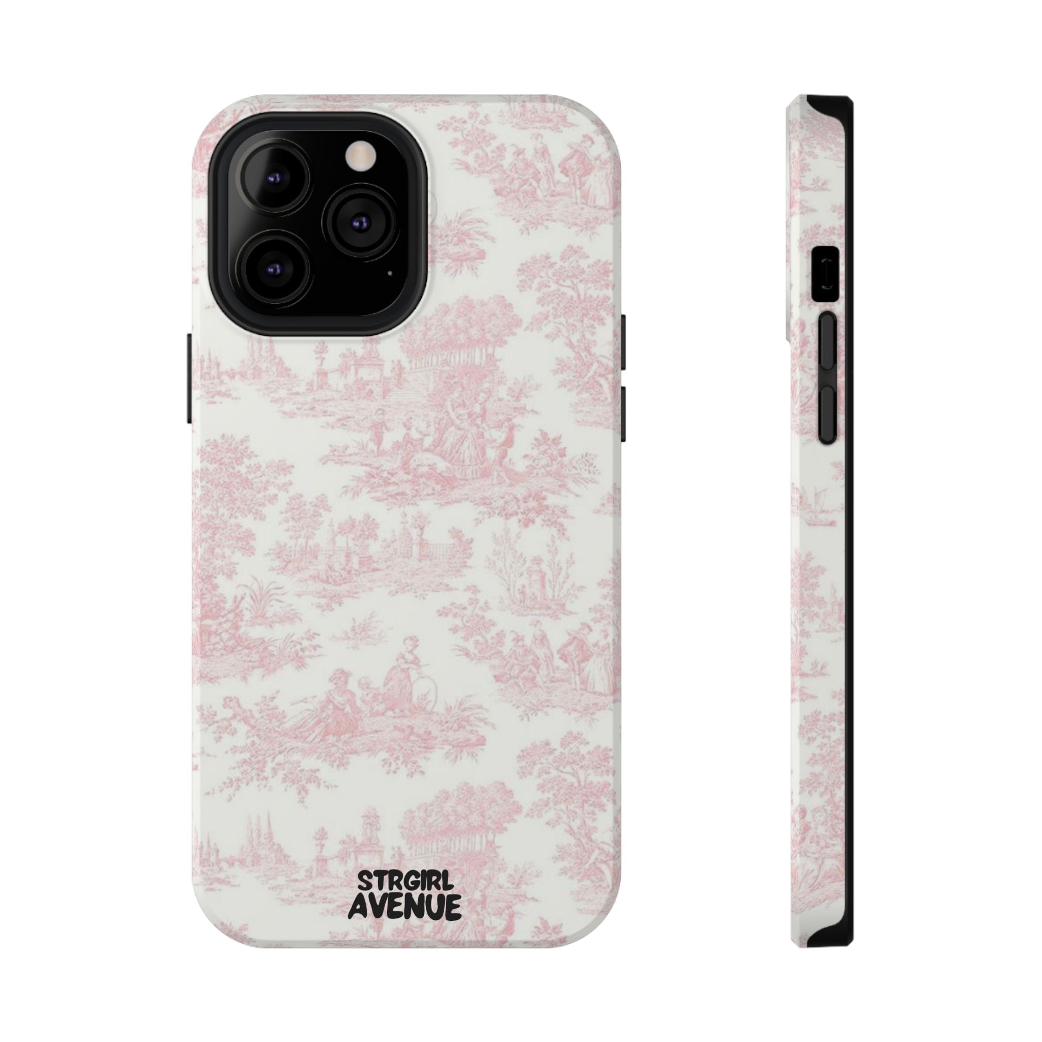 “Pink gardens” protective phone case
