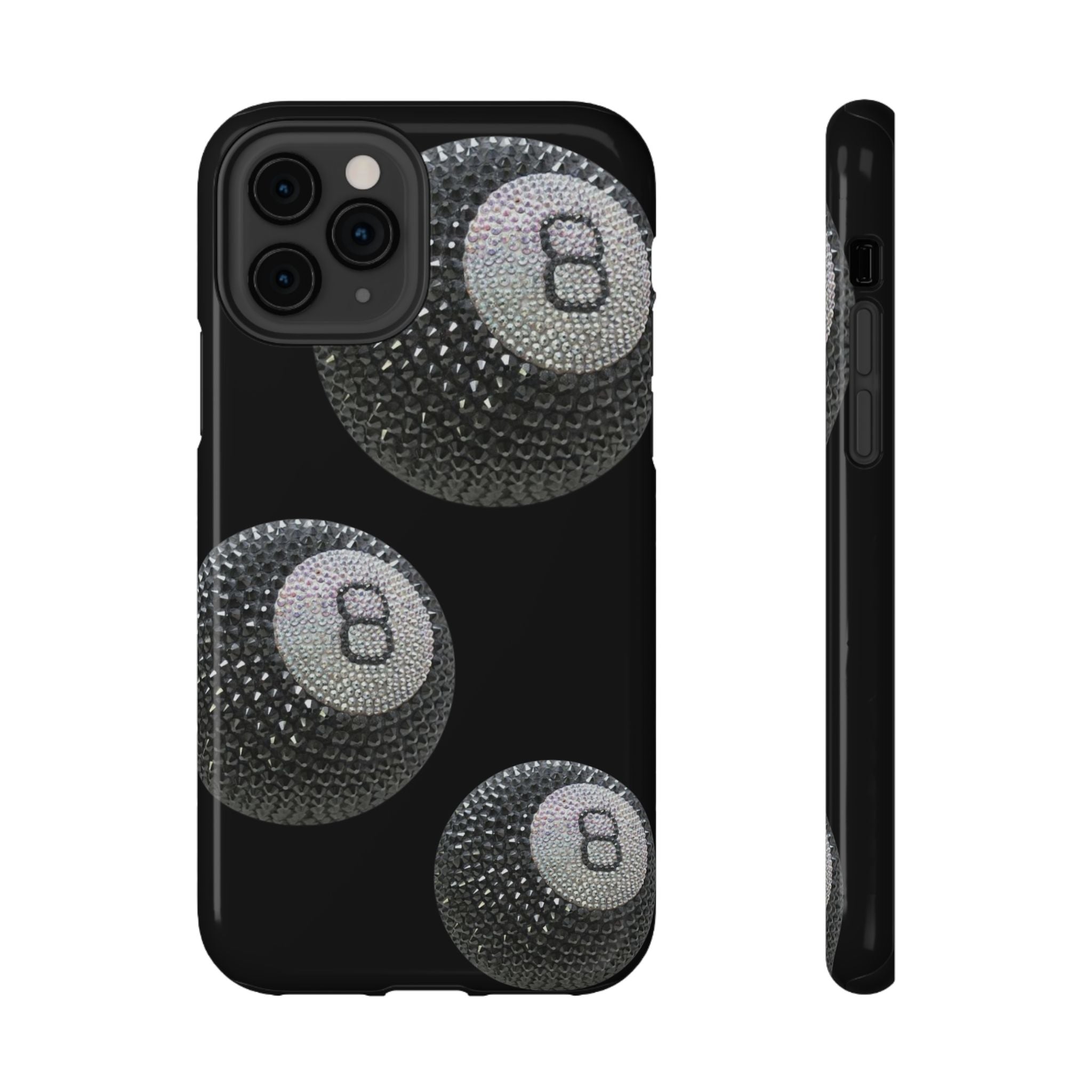 “black 8 ball” protective phone case