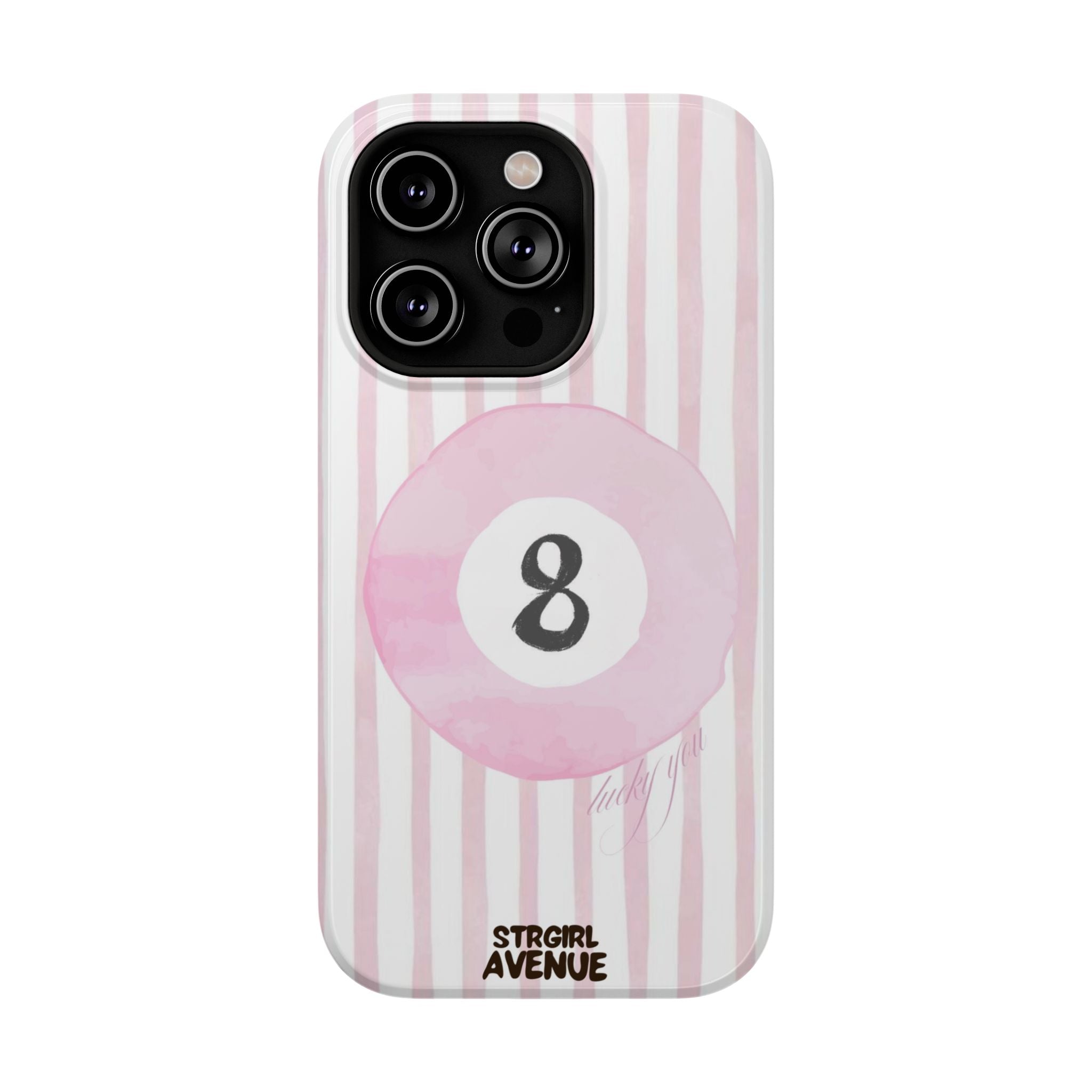 “lucky you ” protective phone case