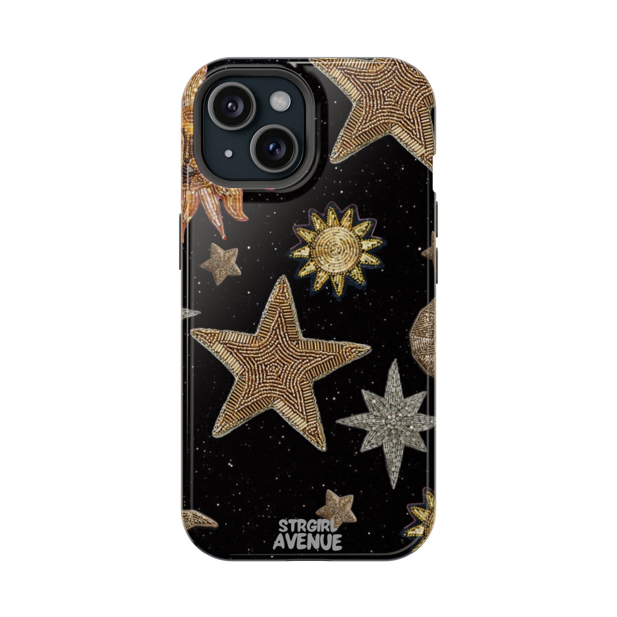 “Cosmic glow” protective phone case
