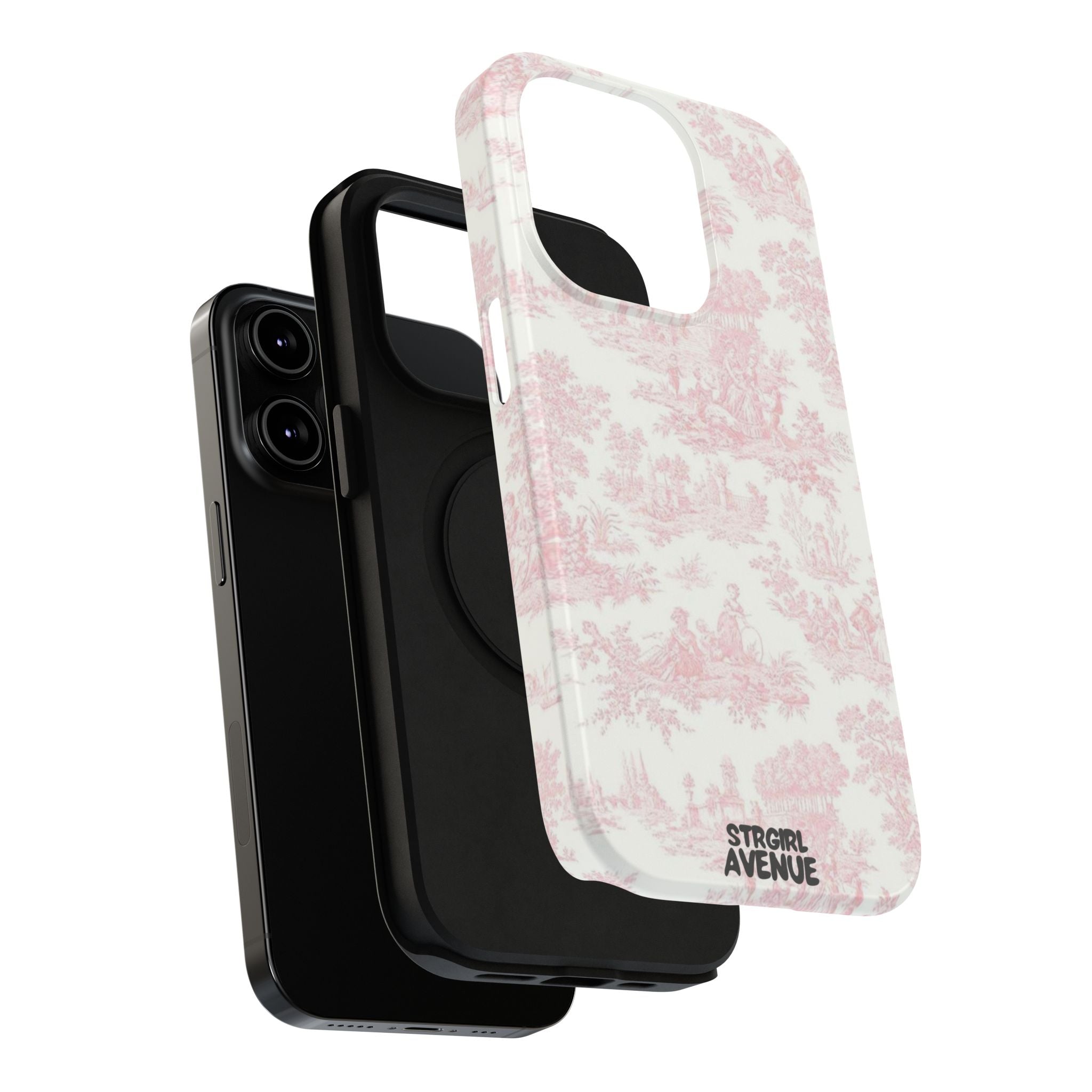 “Pink gardens” protective phone case