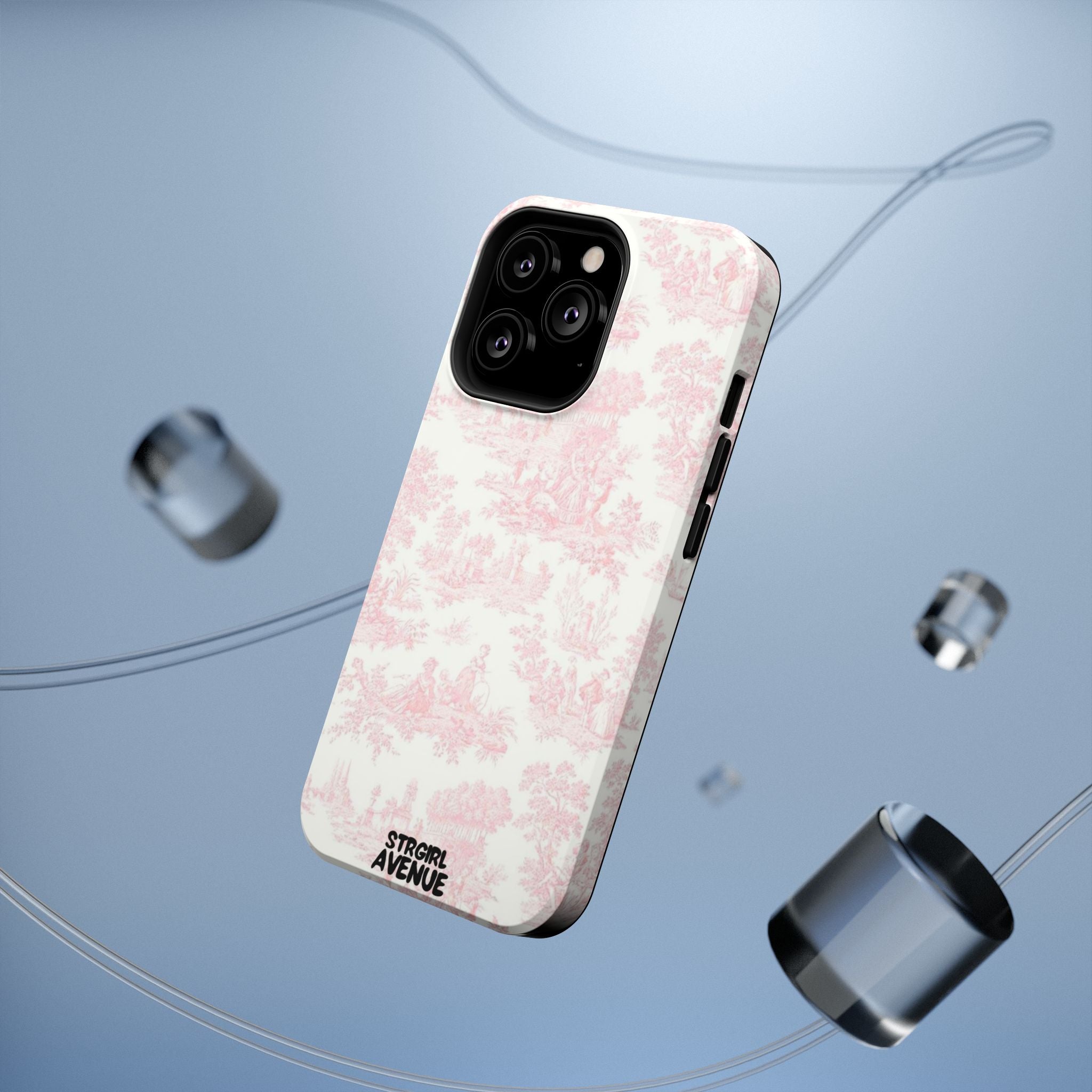 “Pink gardens” protective phone case