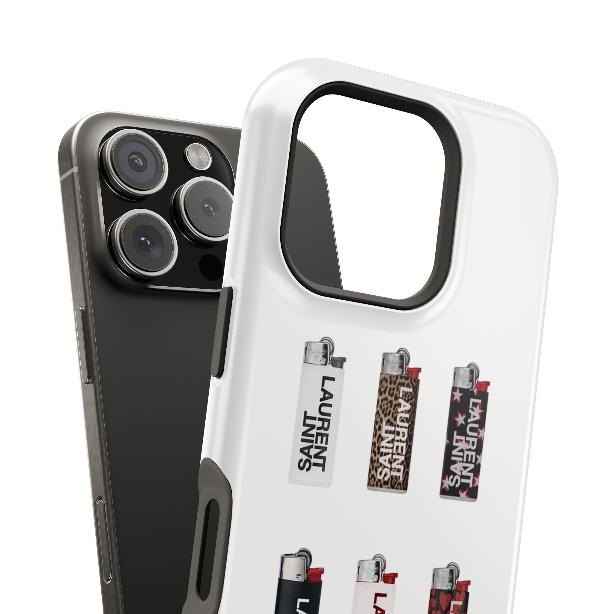 “On fire” protective phone case