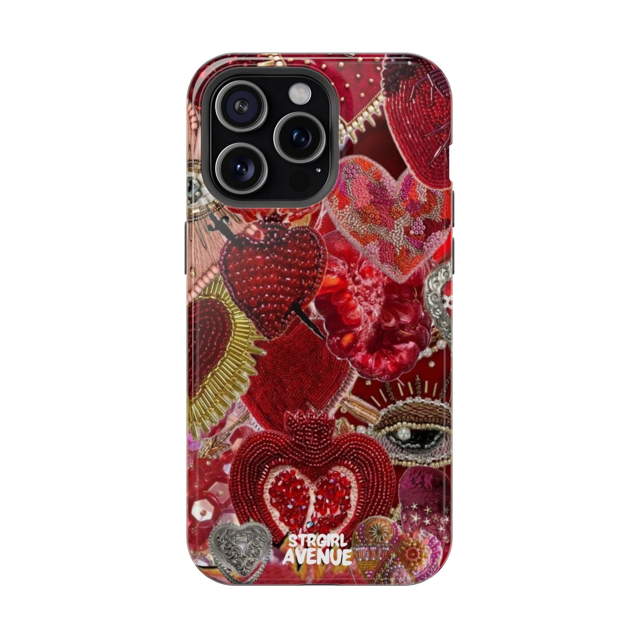 “Red jewel ” protective phone case