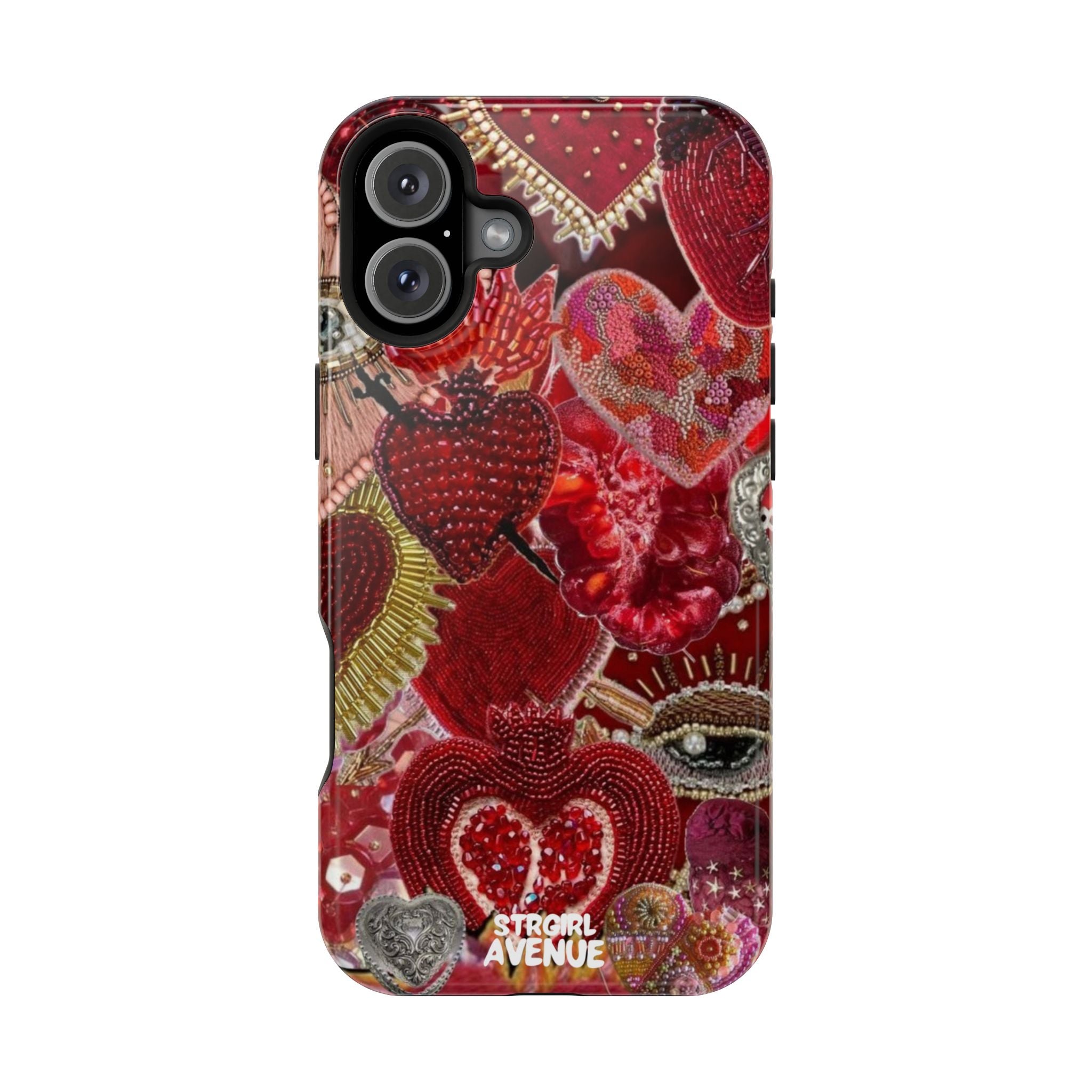 “Red jewel ” protective phone case