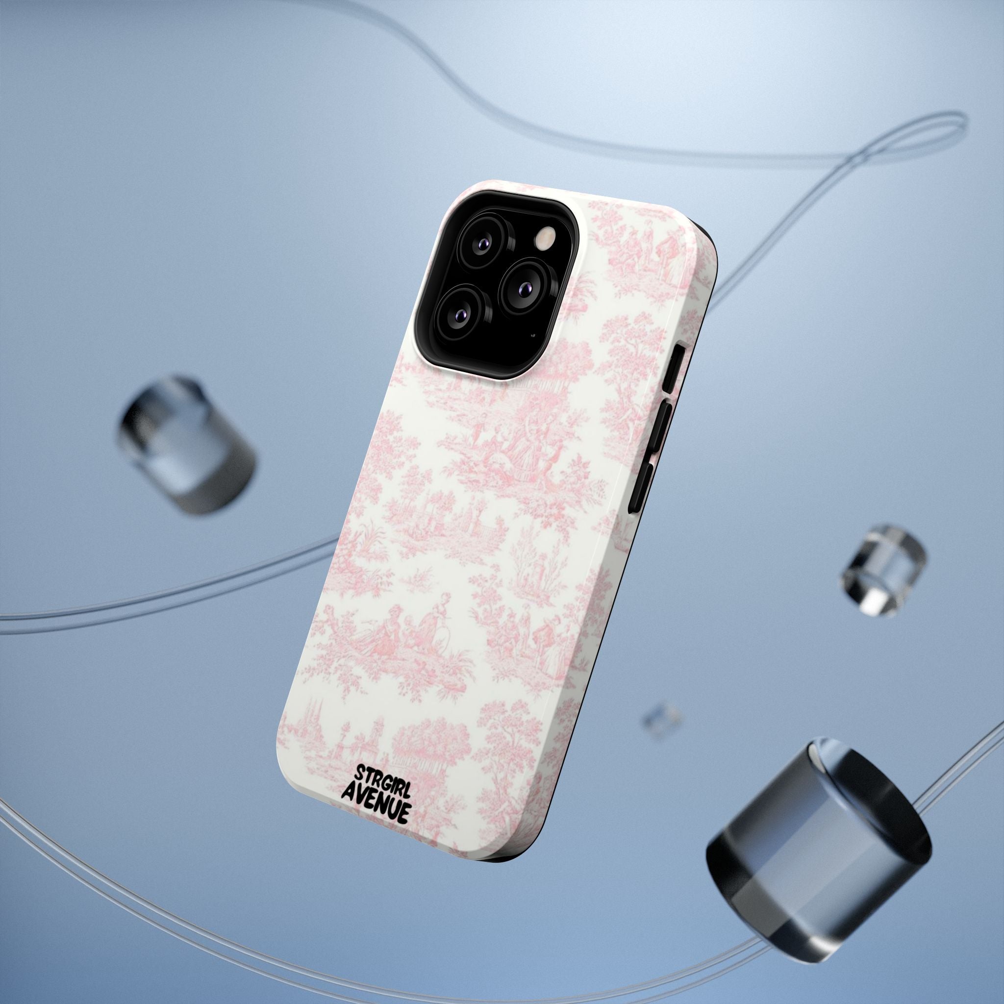 “Pink gardens” protective phone case