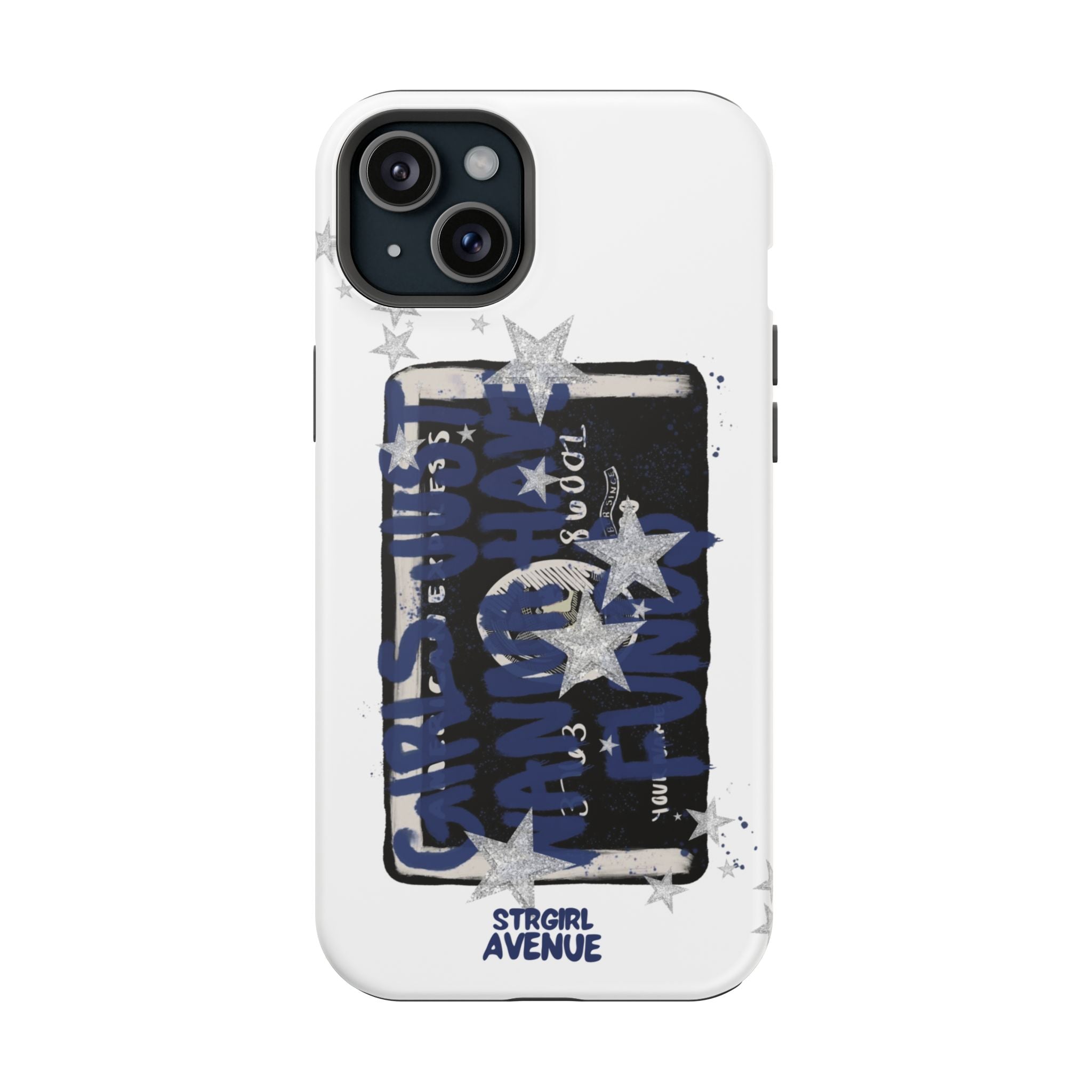 “wanna have funds” protective phone case