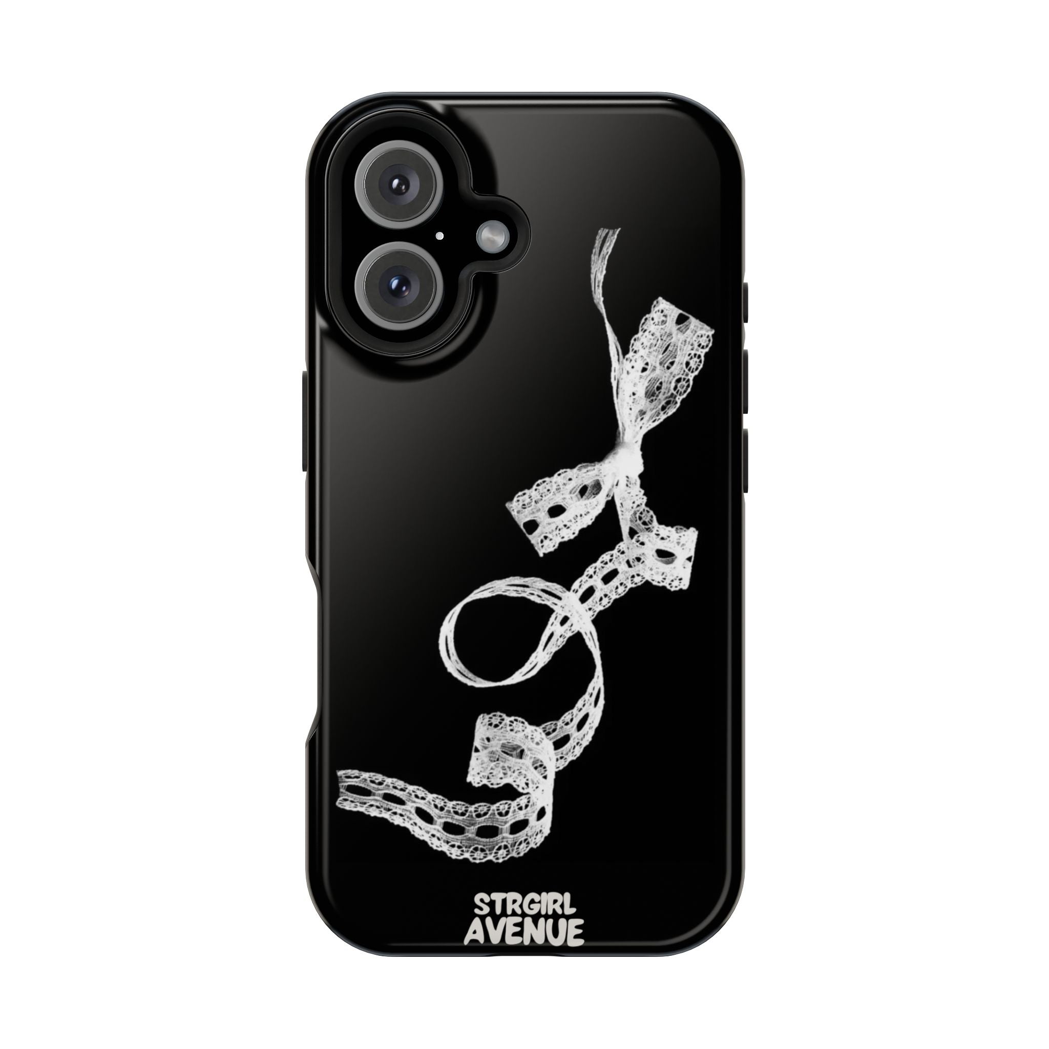 “lace tied” protective phone case